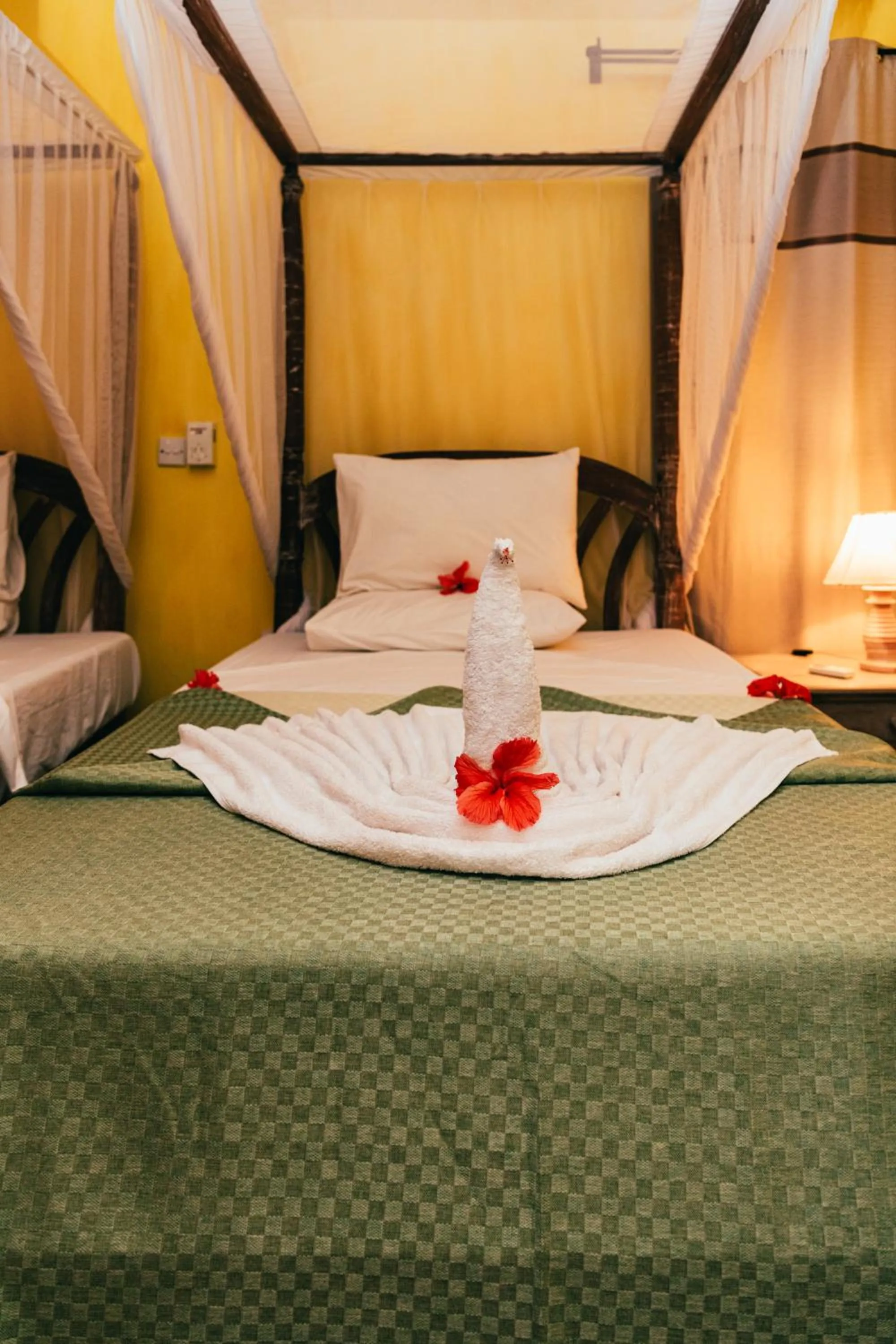 Bed in Hotel Villa Malindi
