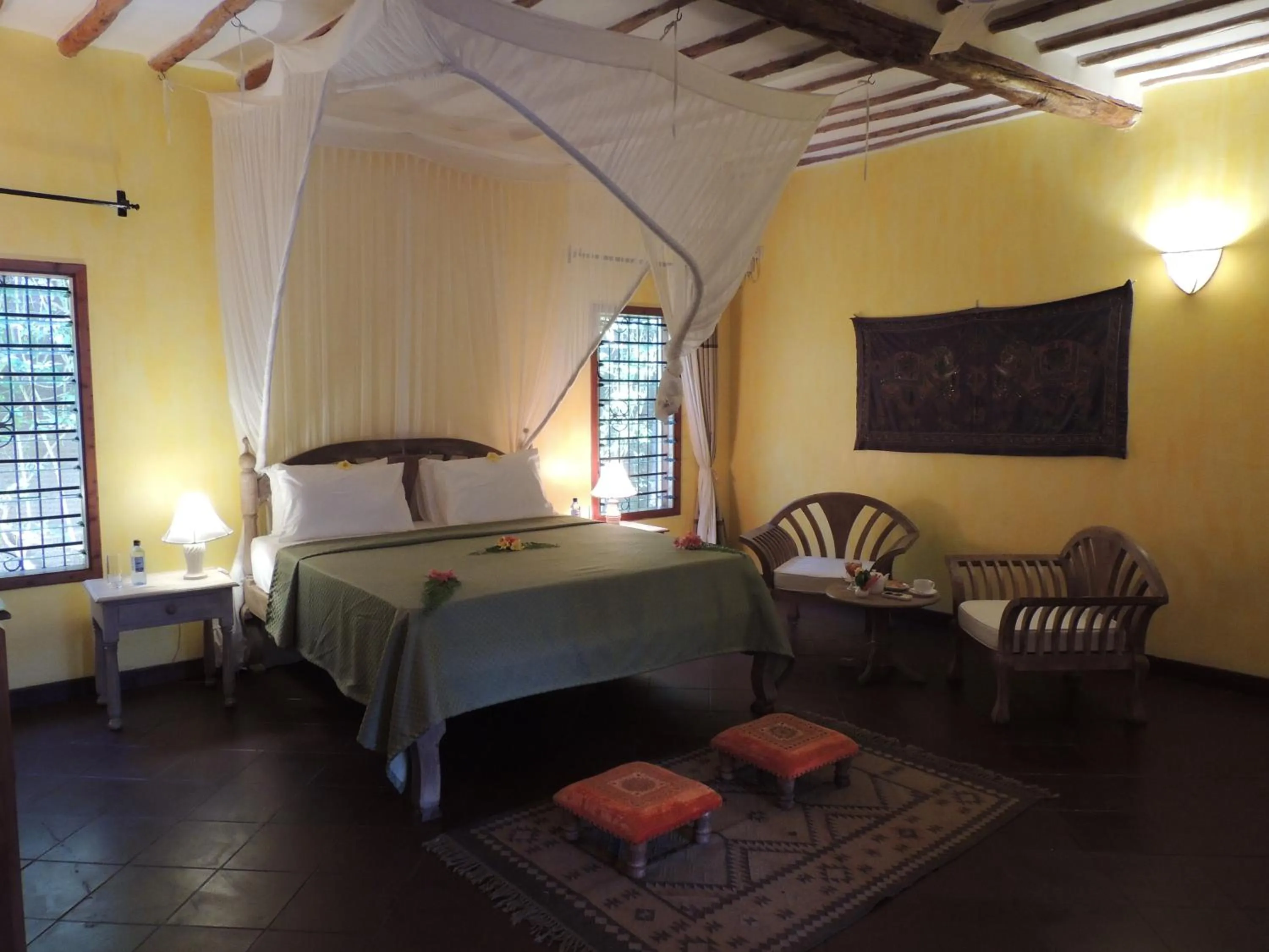 Bed in Hotel Villa Malindi