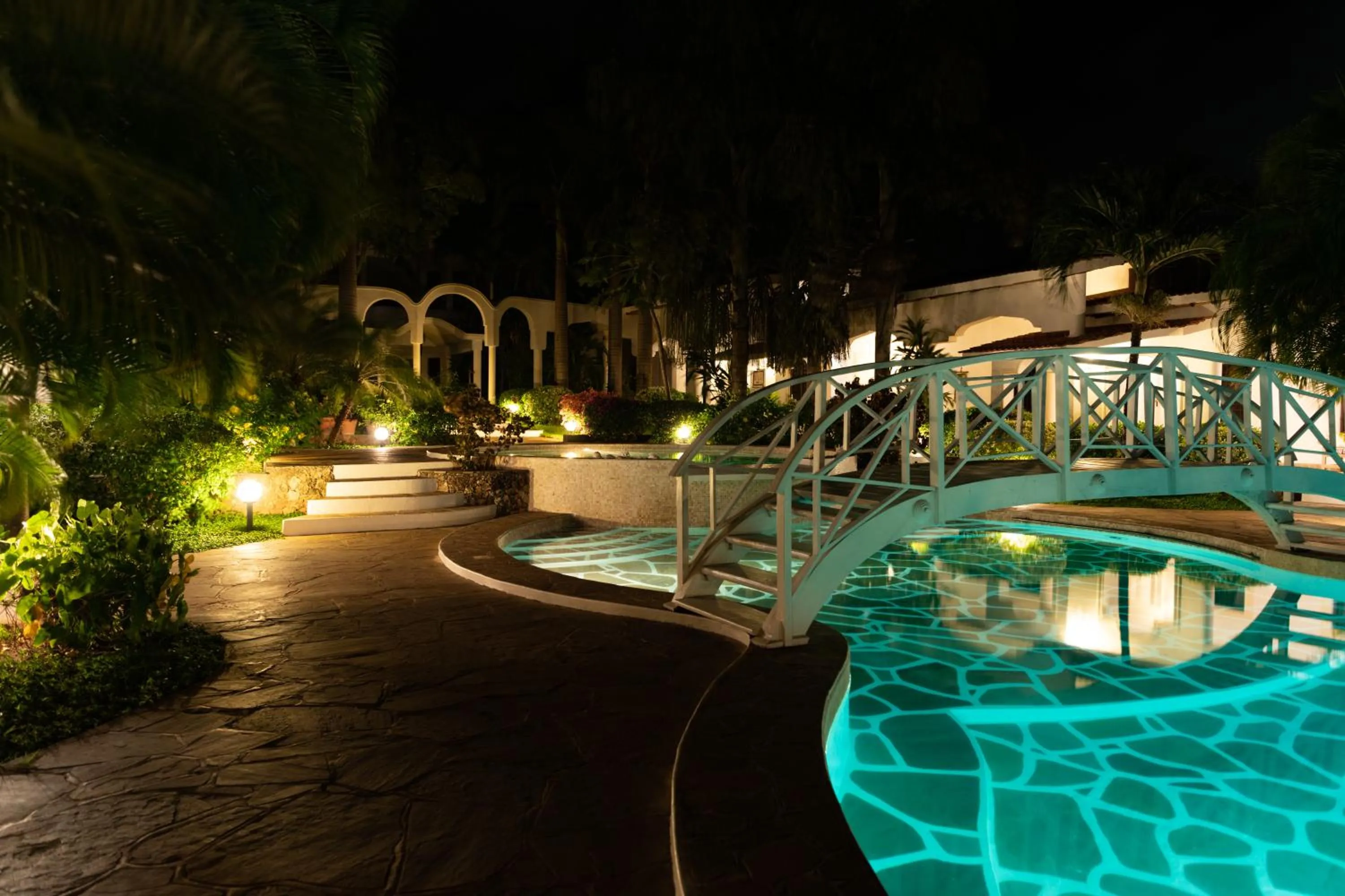 Patio in Hotel Villa Malindi