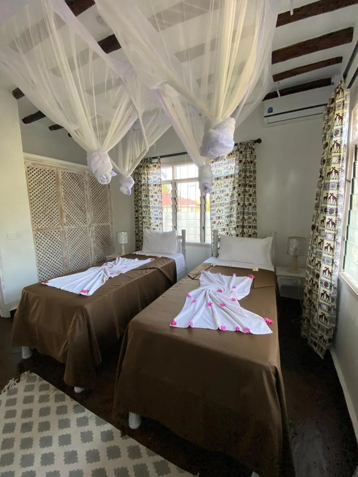 Bed in Hotel Villa Malindi