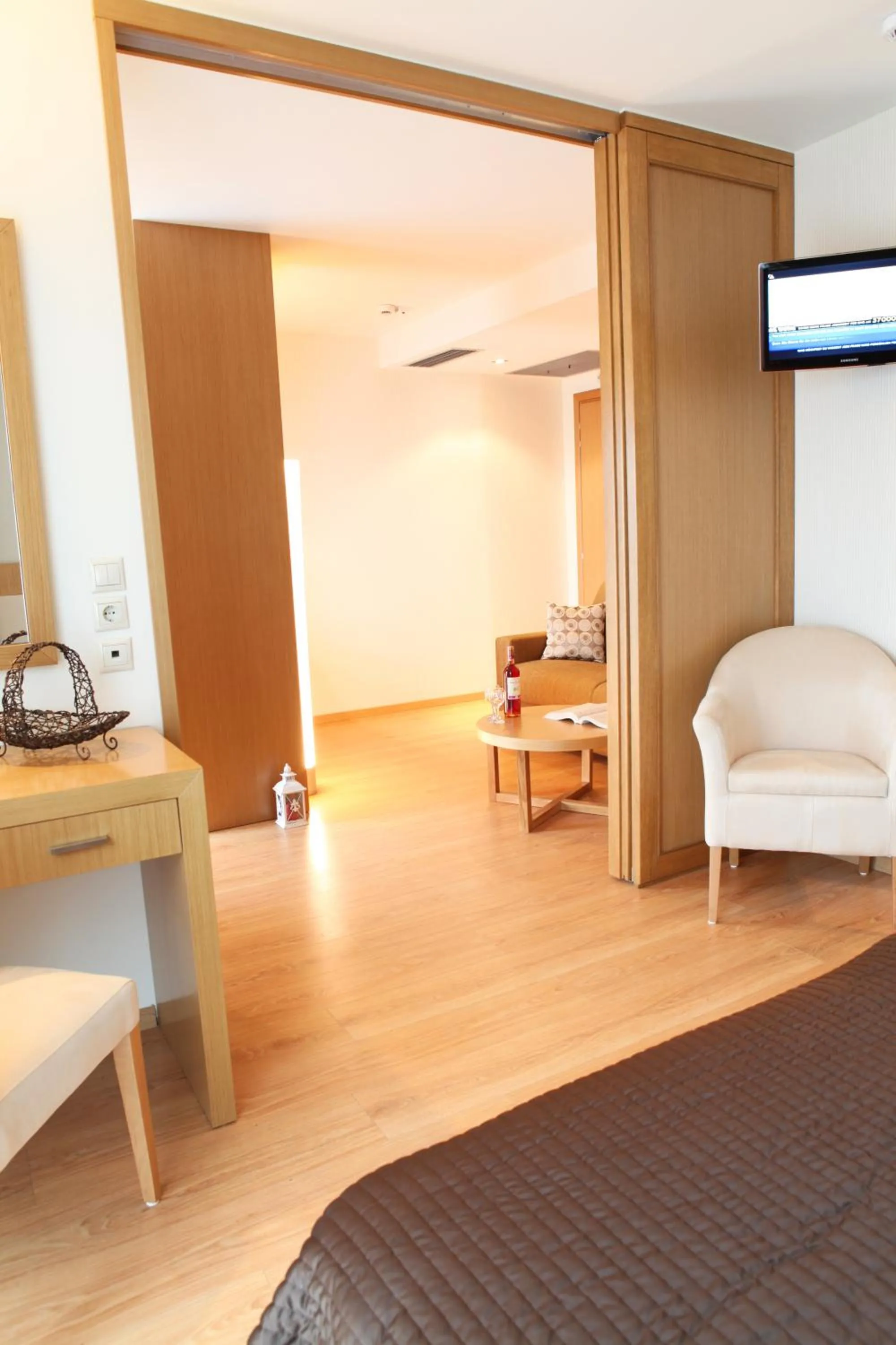 Seating area in Hotel Alfa