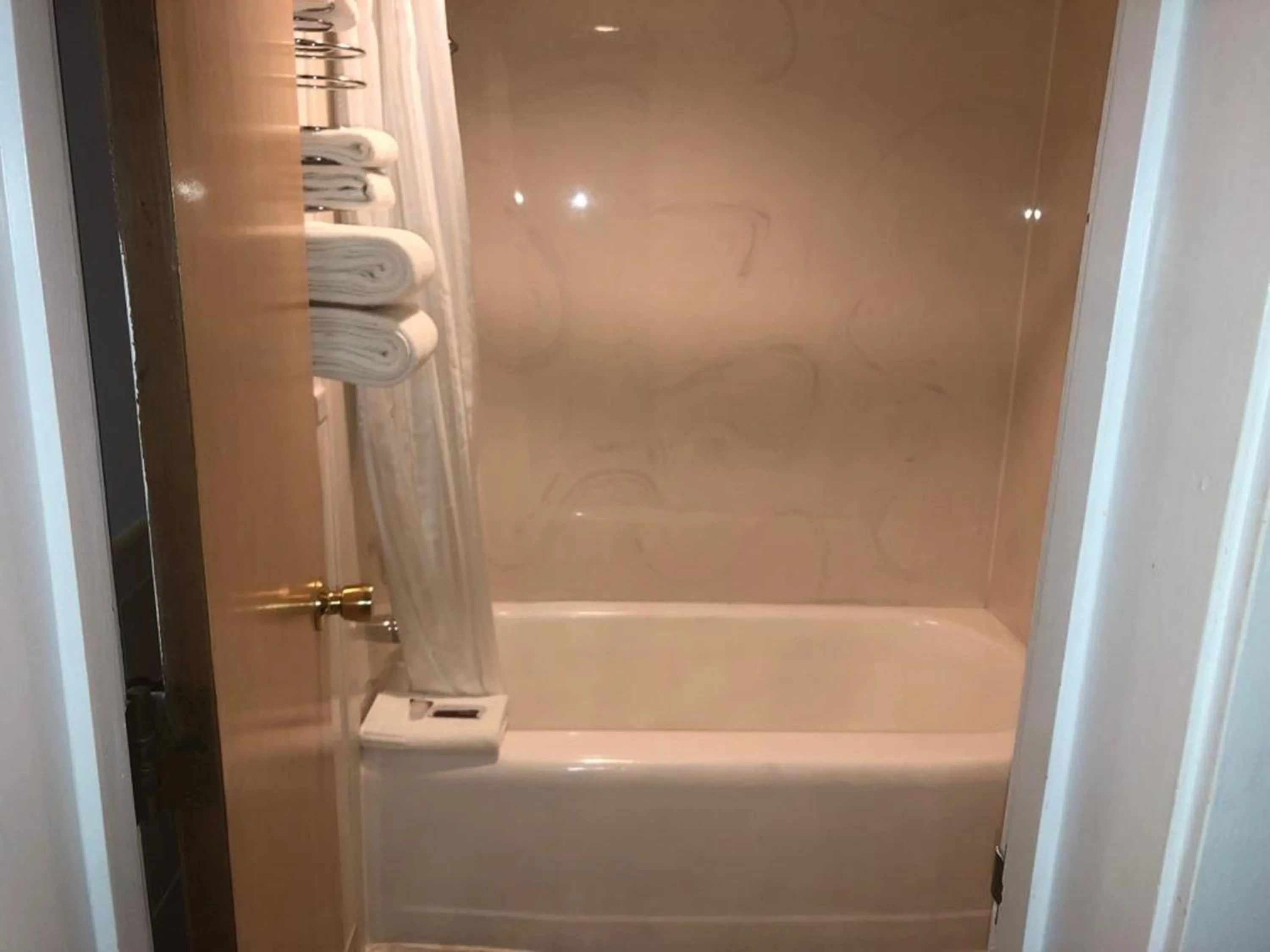 Shower in Campbell Lodge