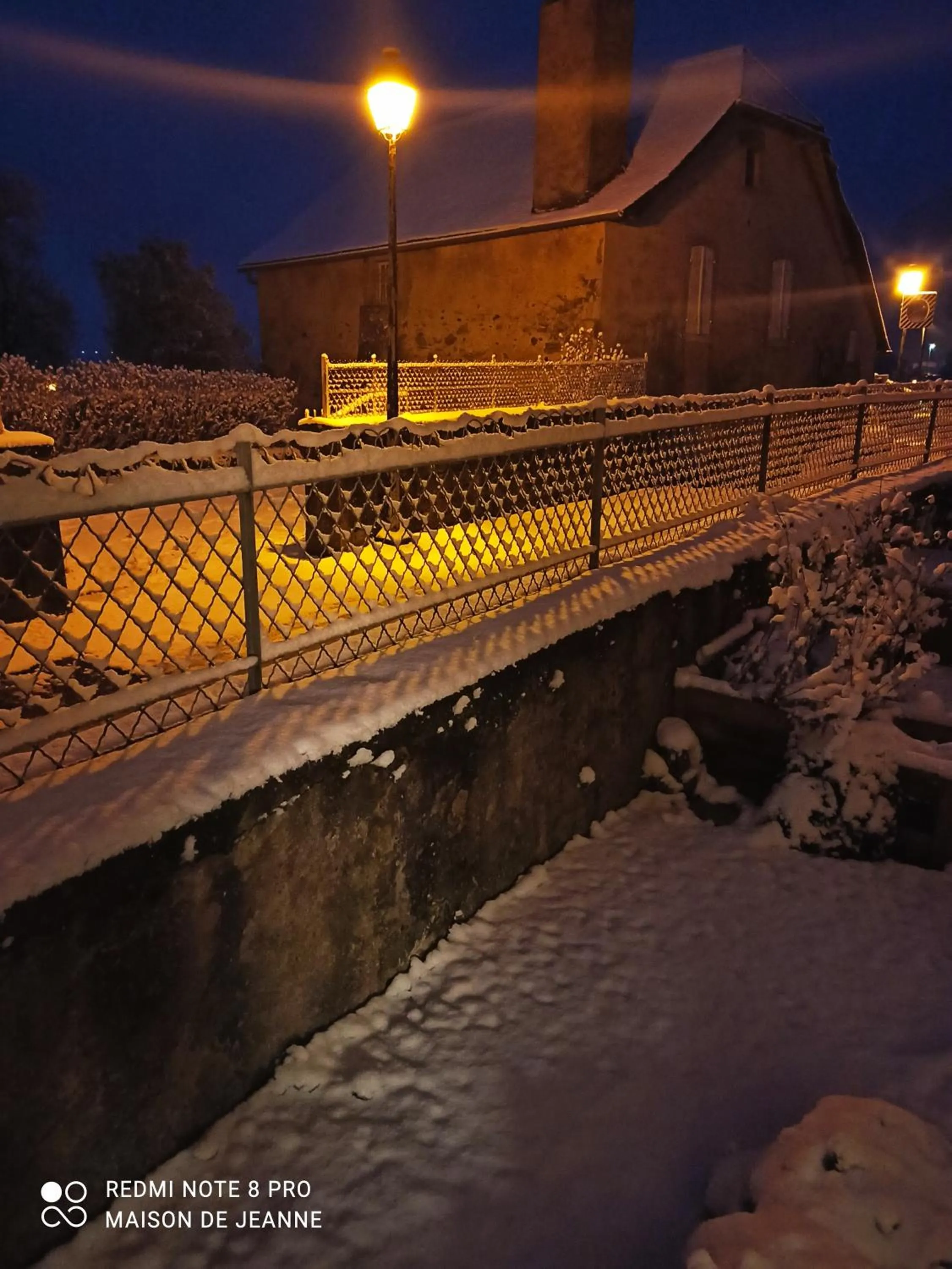 Winter in La Maison de Jeanne