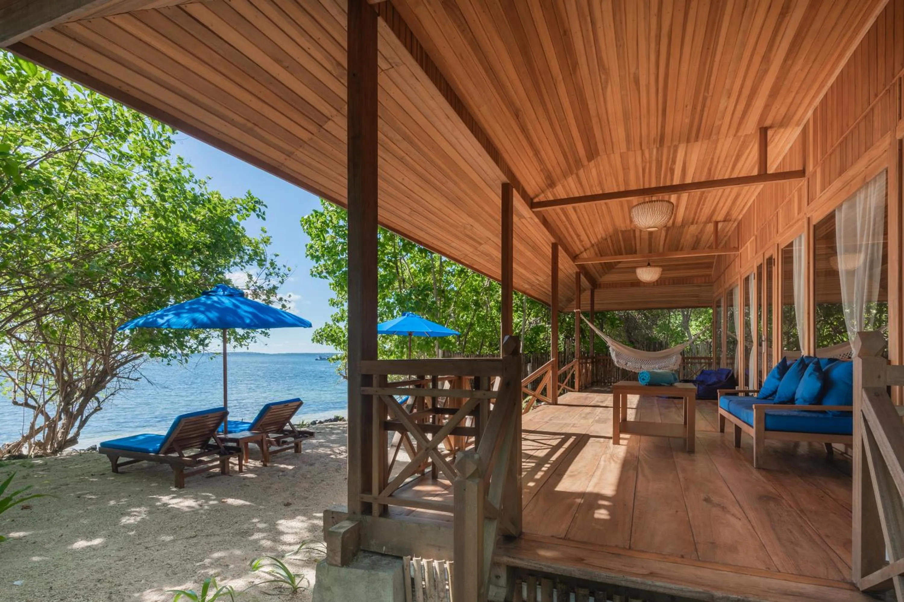 Balcony/Terrace in Siladen Resort & Spa
