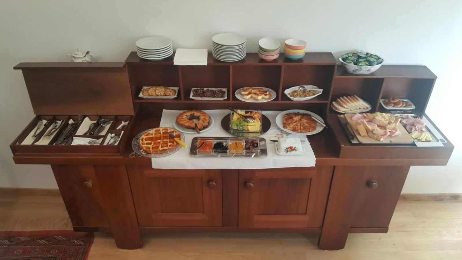 Food and drinks in B&B Querceto