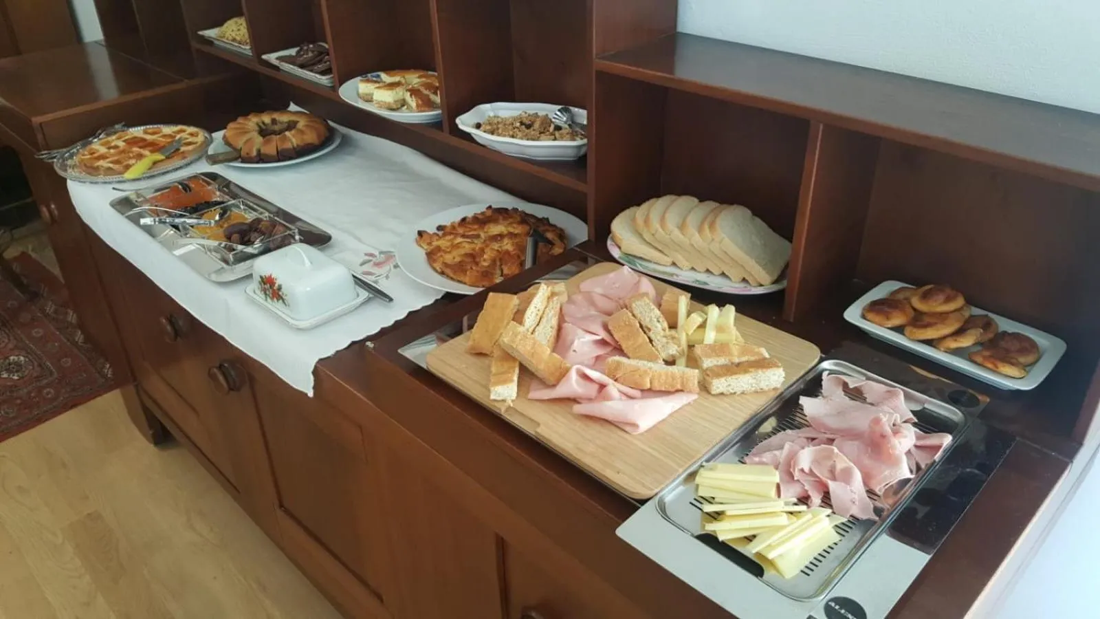 Food and drinks in B&B Querceto