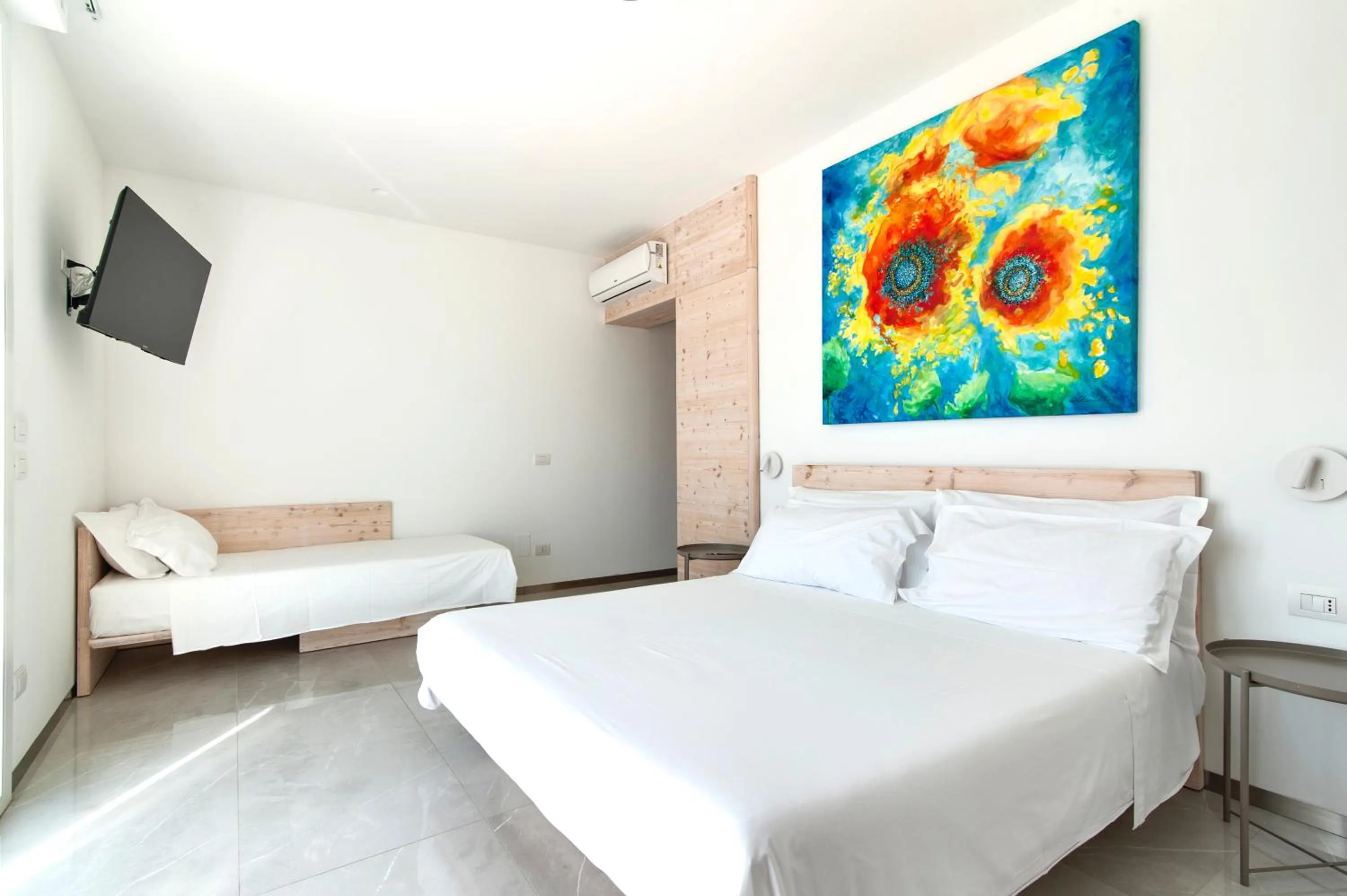 Bedroom, Bed in THE VIEW B&B, terrace & more