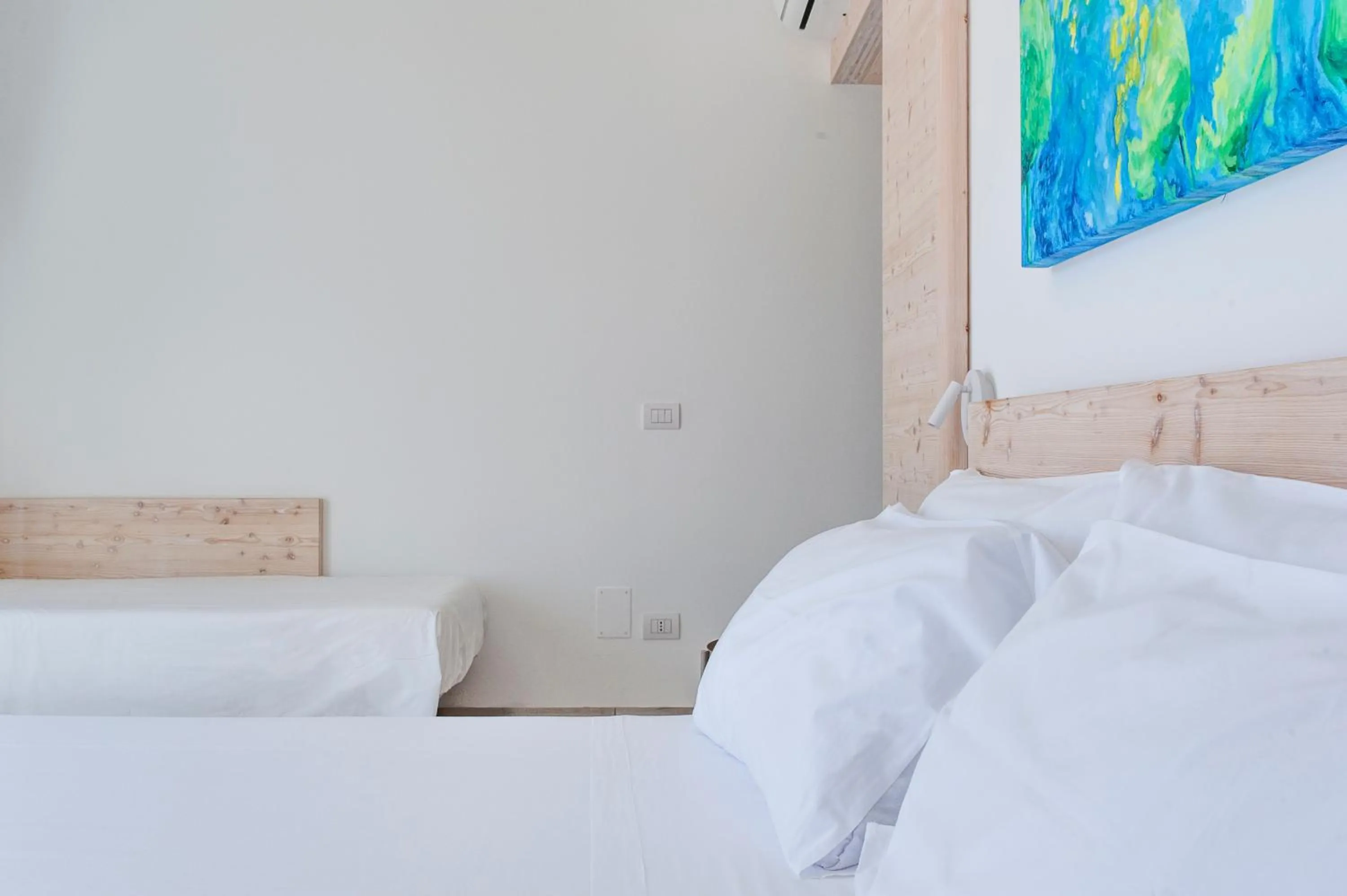 Bed in THE VIEW B&B, terrace & more