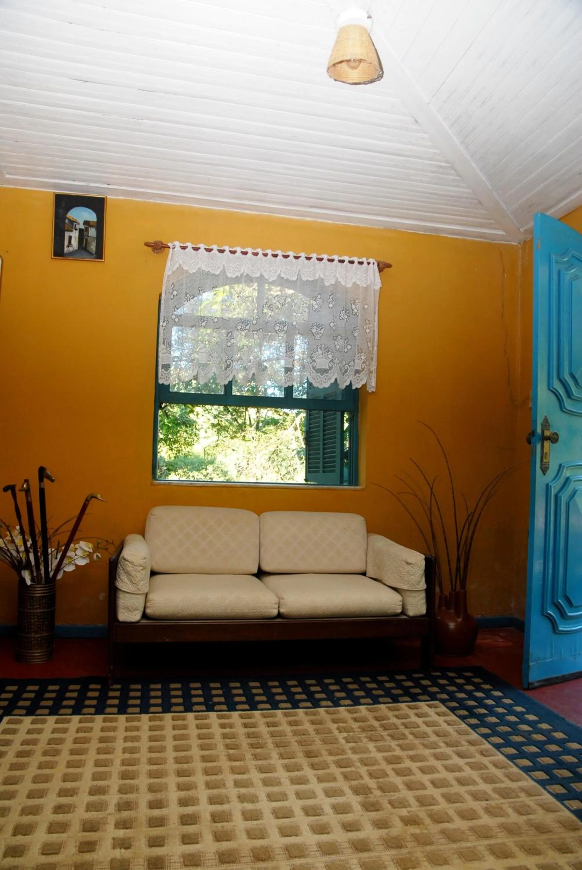Living room in Pousada Mirante do Penedo