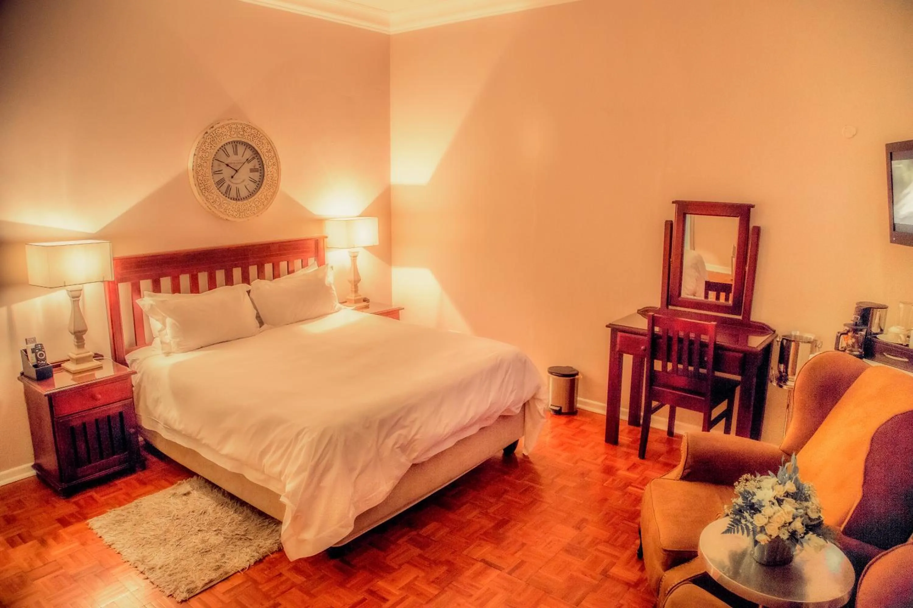 Bedroom in Nauntons Guest House & Wedding Venue