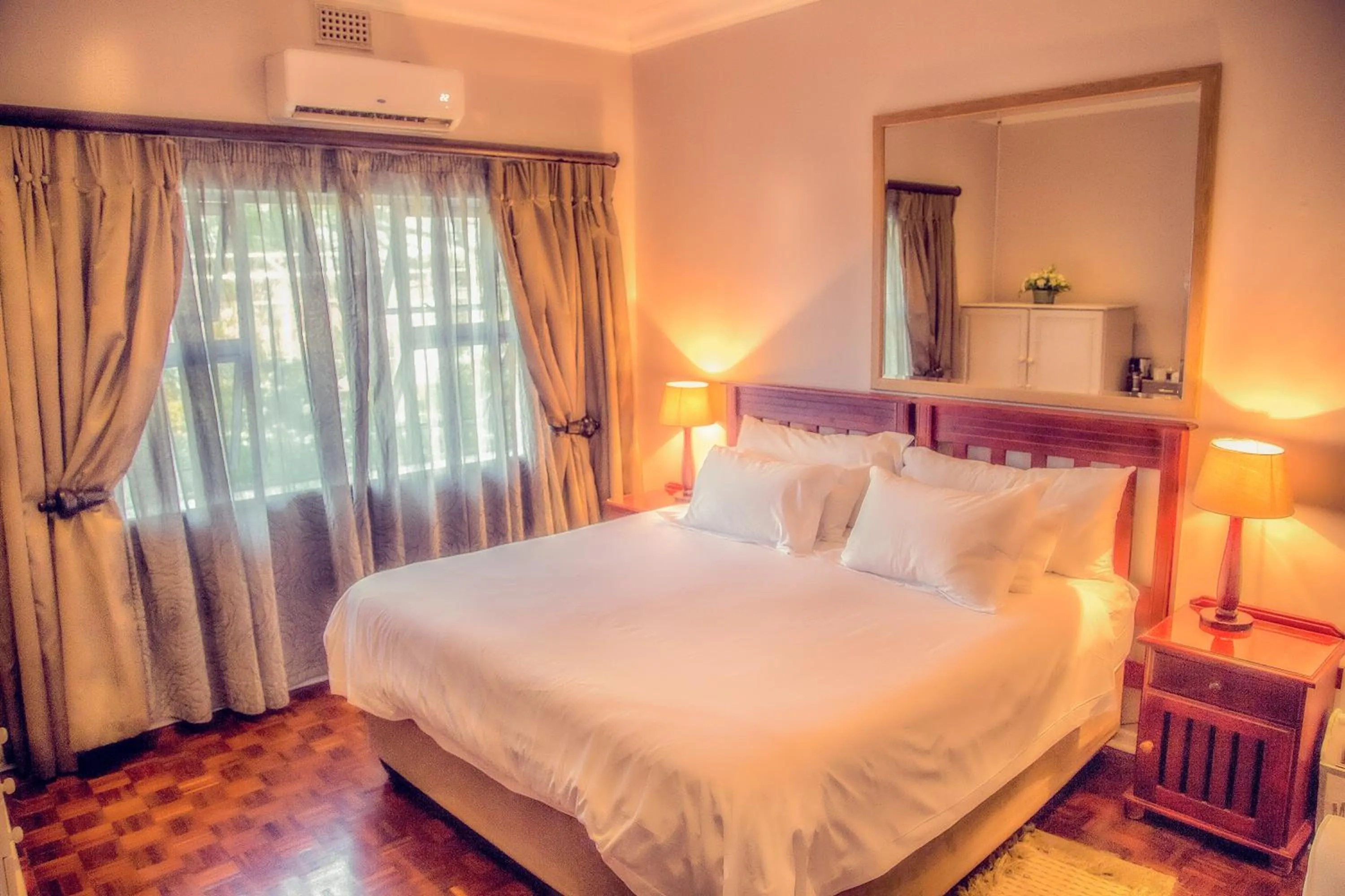 Bed in Nauntons Guest House & Wedding Venue