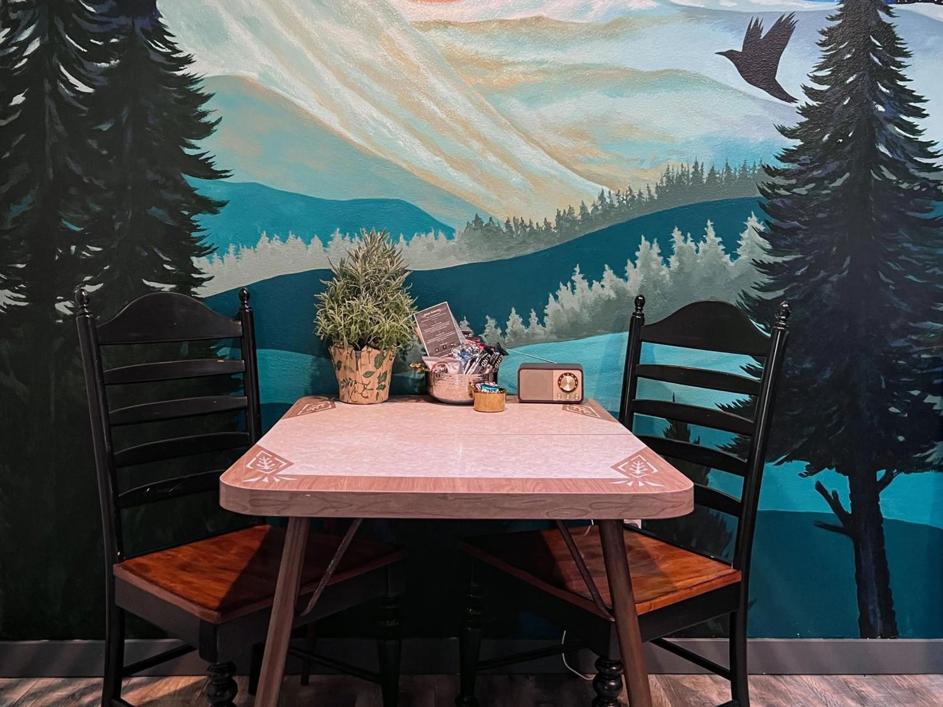 Dining area in Starry Night Inn