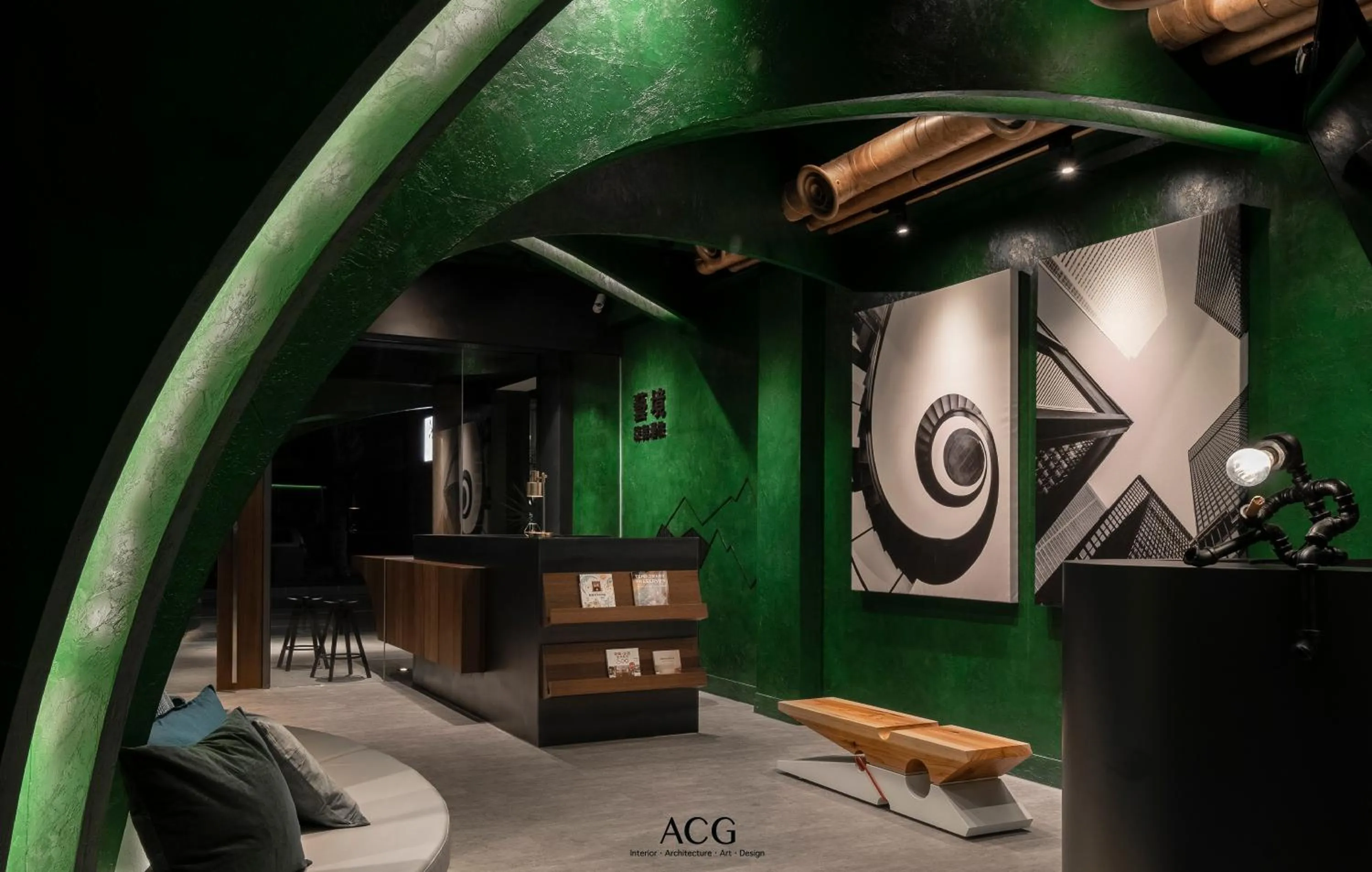 Lobby or reception, Bed in Art Zone 2