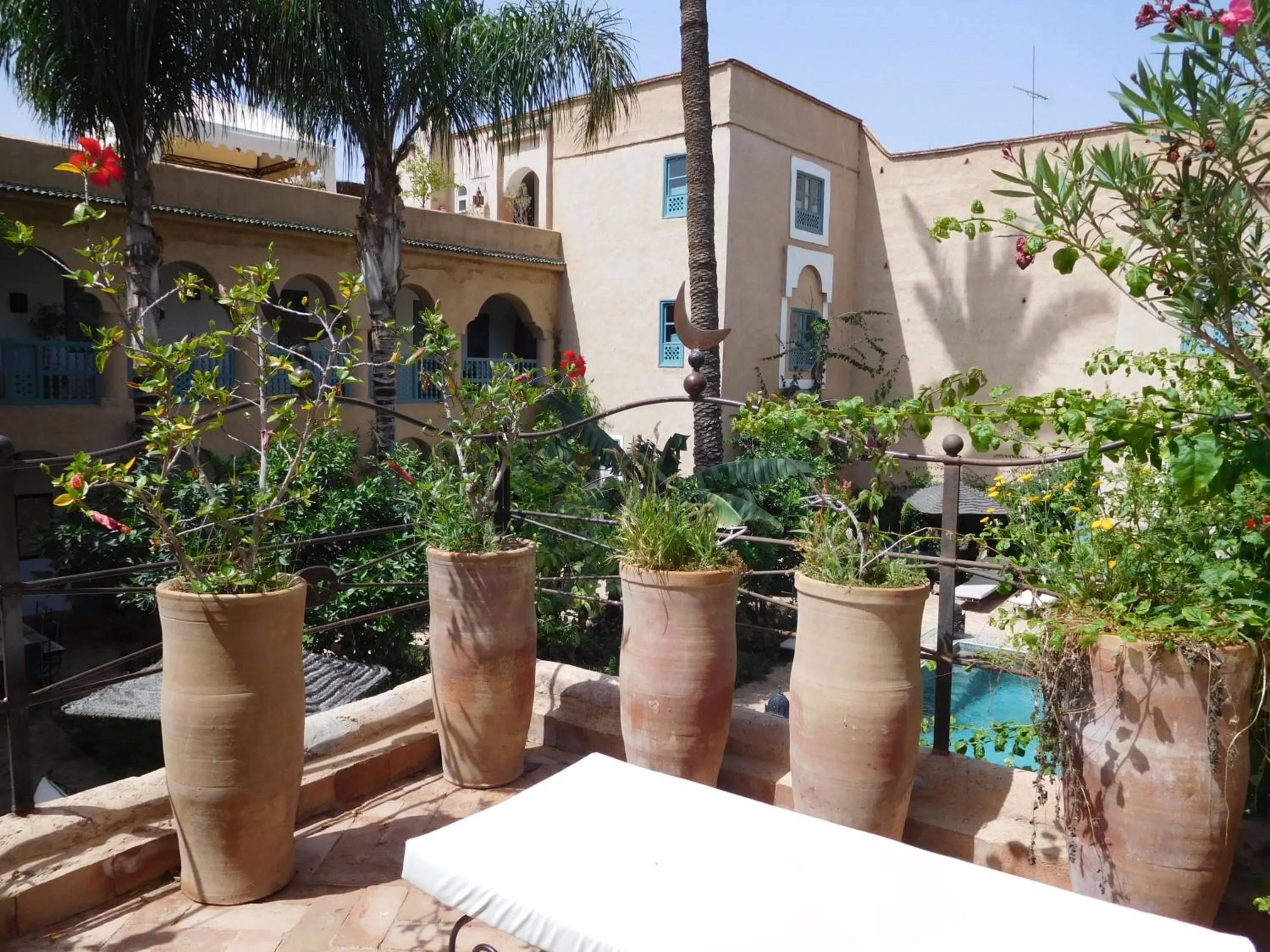 Balcony/Terrace in Palais Oumensour