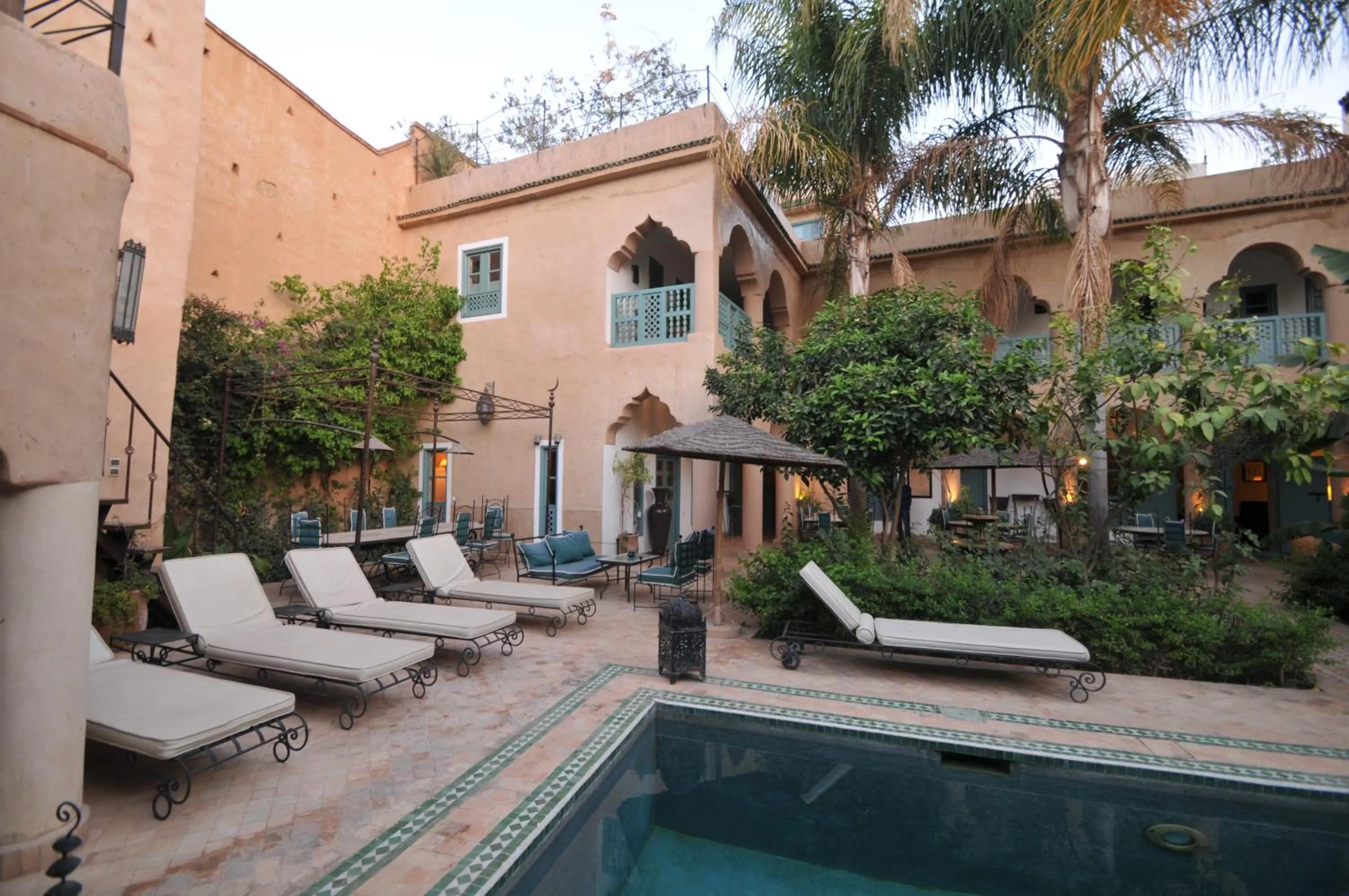 Garden in Palais Oumensour