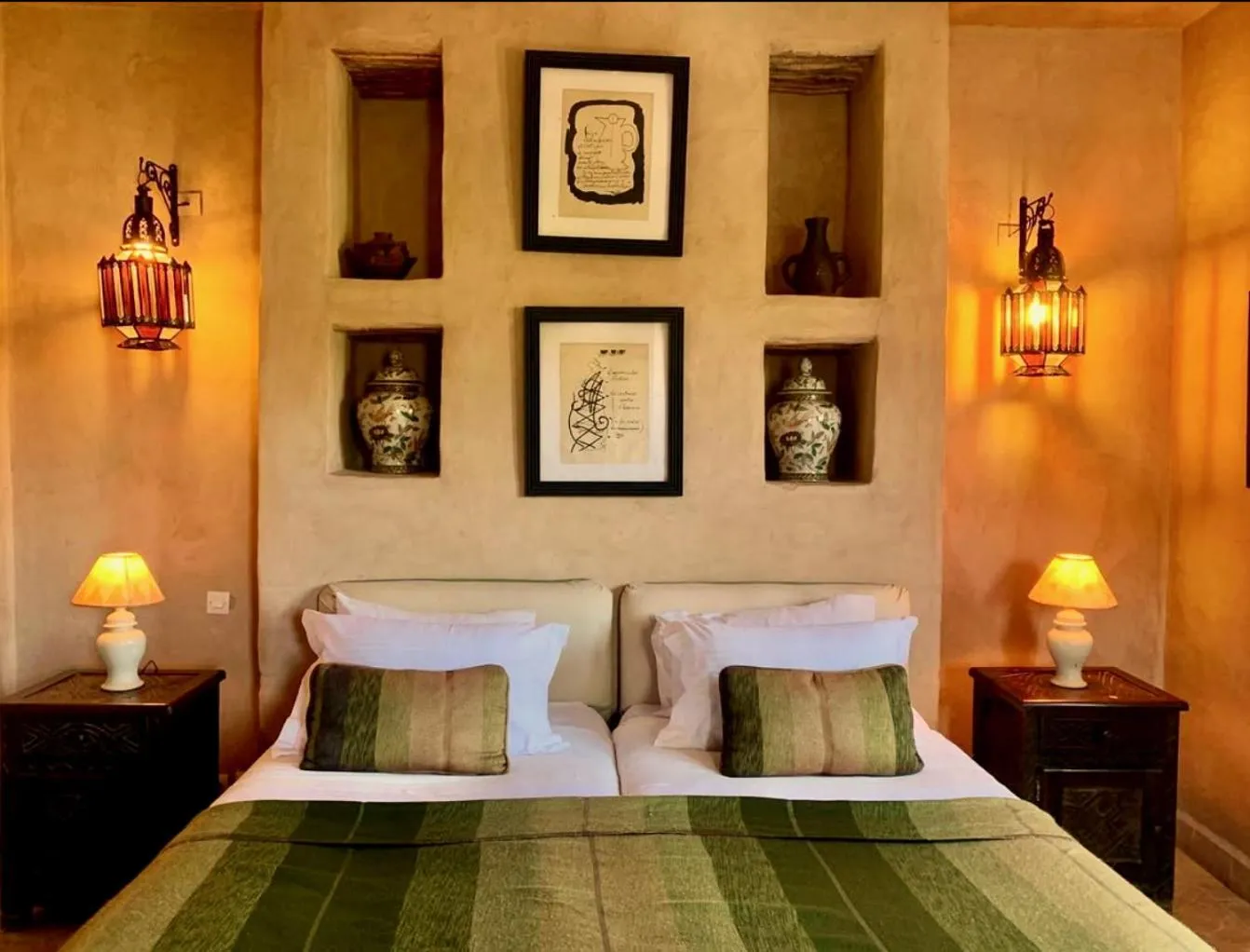 Bed in Palais Oumensour