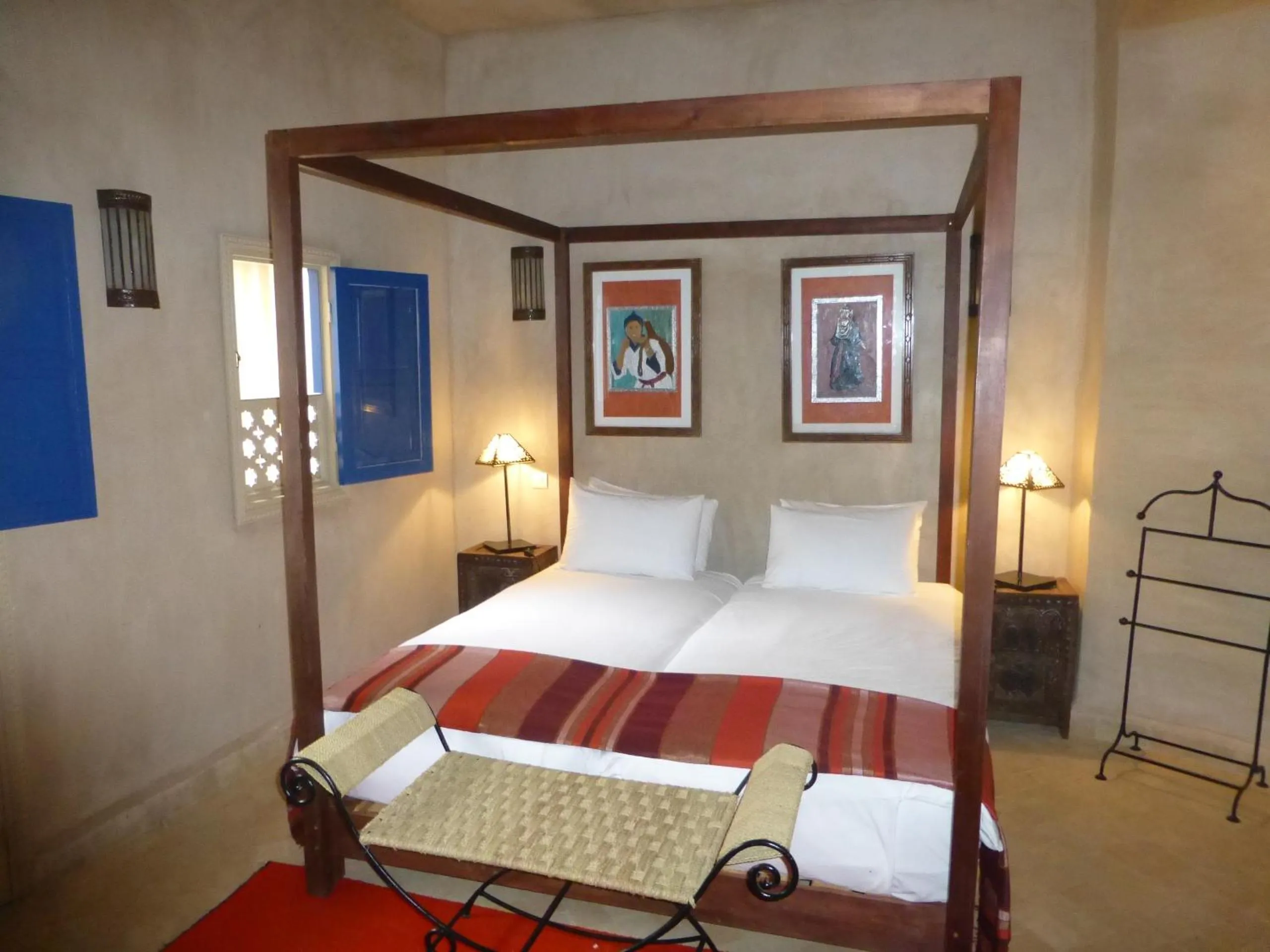 Bedroom, Bed in Palais Oumensour