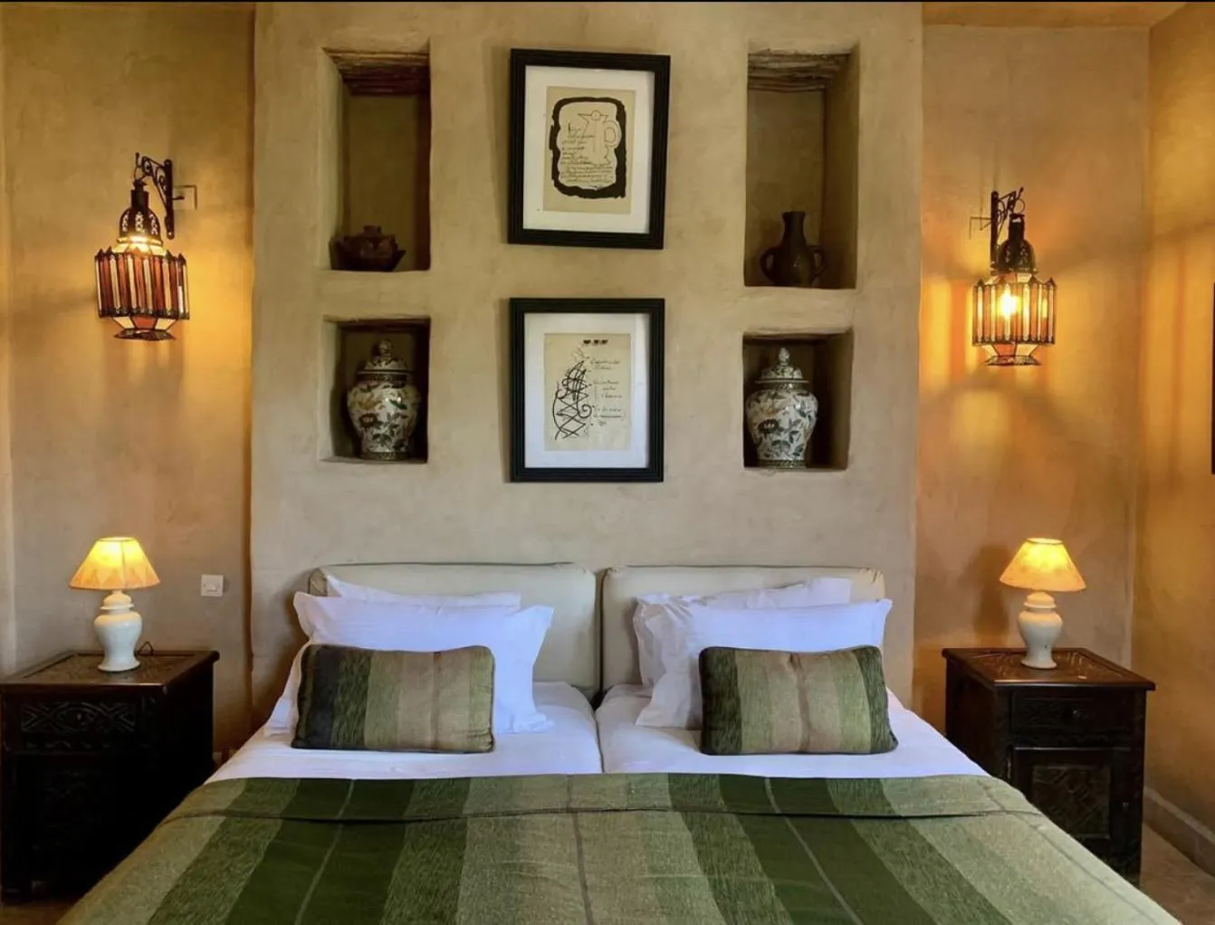 Bed in Palais Oumensour