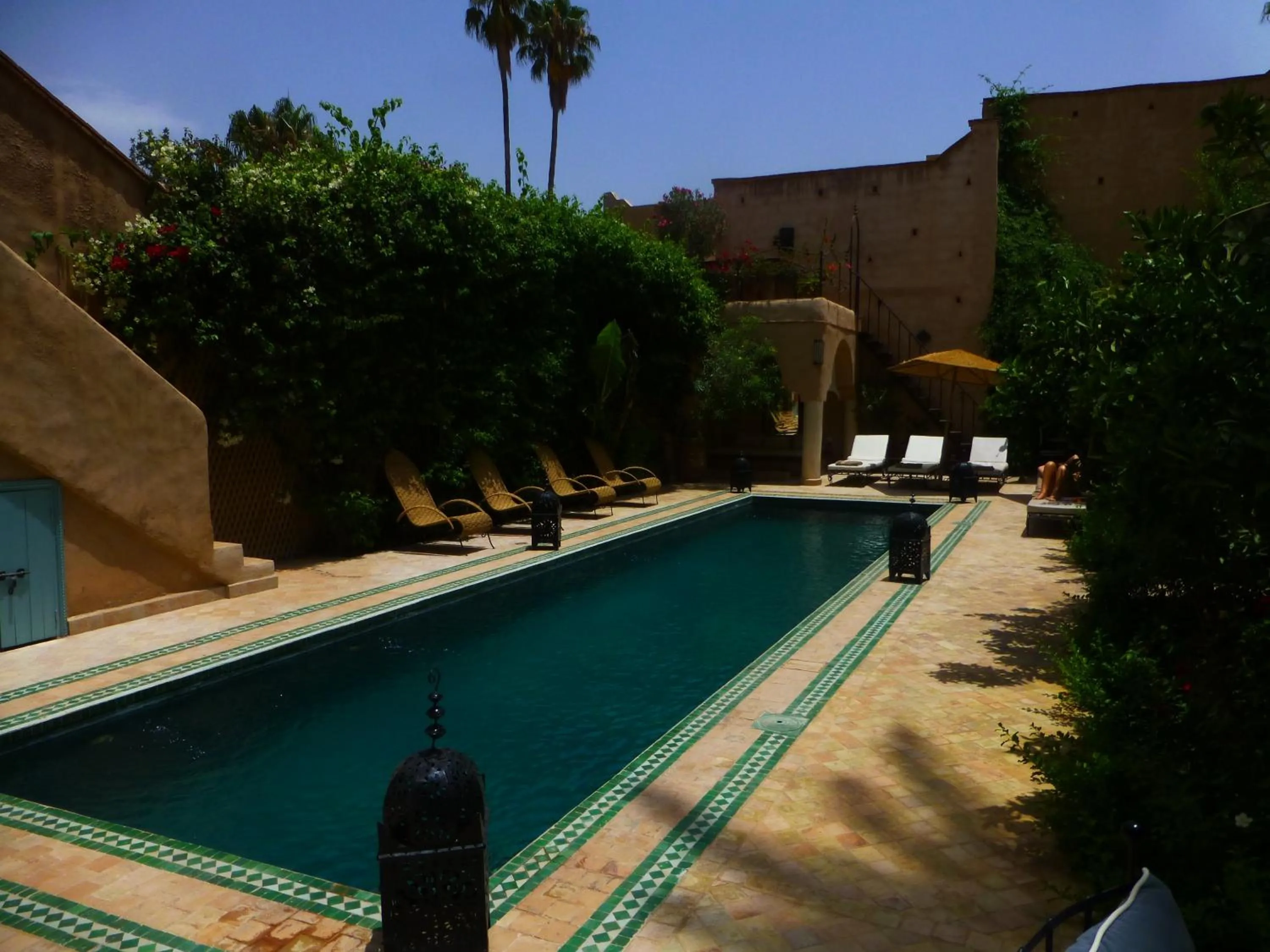 Swimming pool in Palais Oumensour
