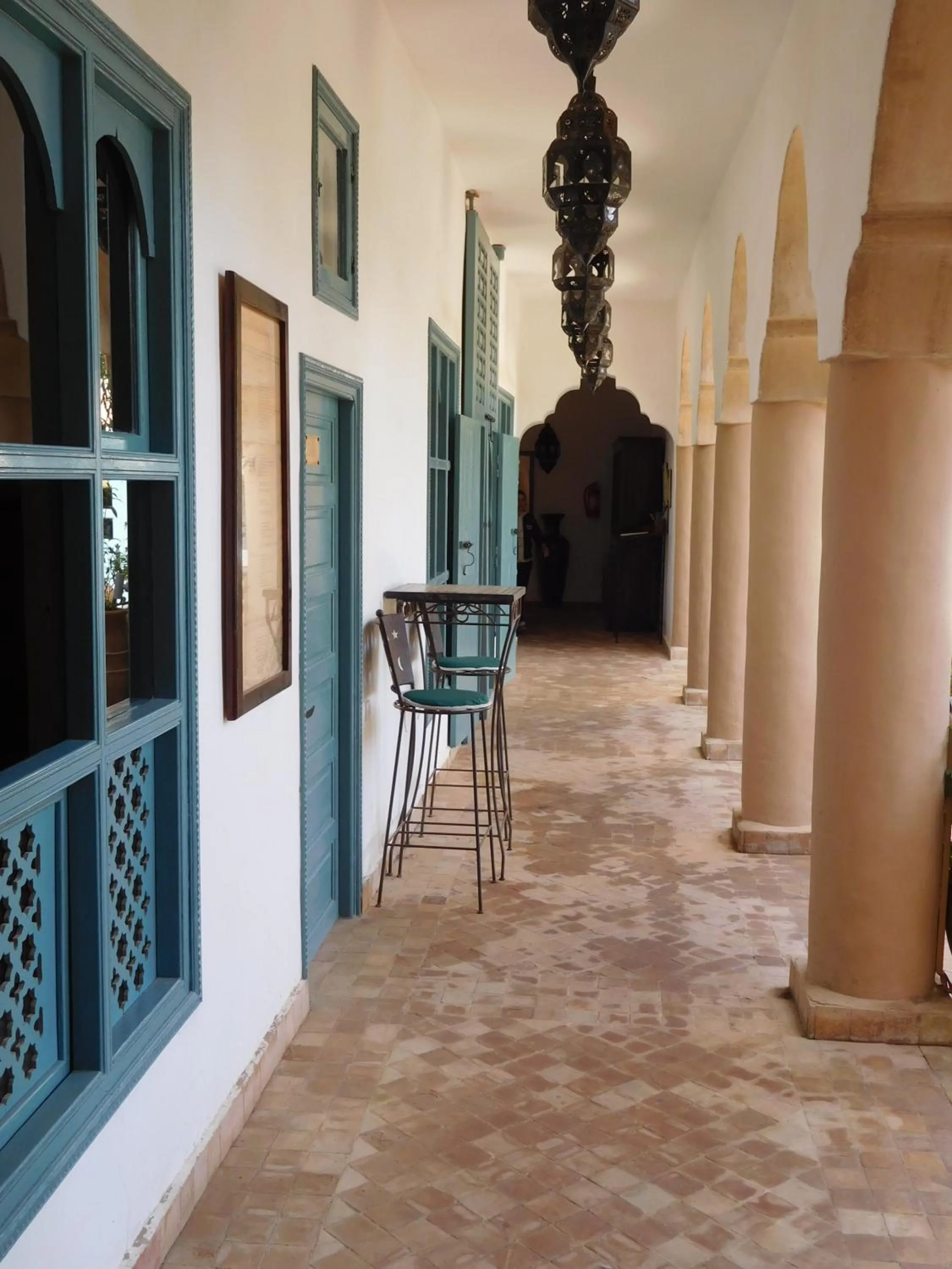Lobby or reception in Palais Oumensour
