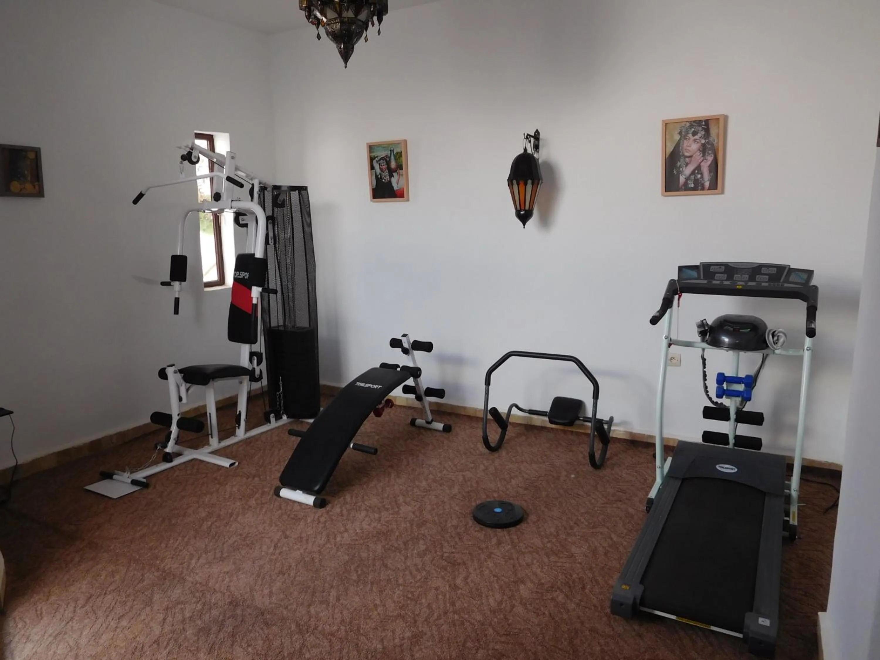Fitness centre/facilities in Palais Oumensour