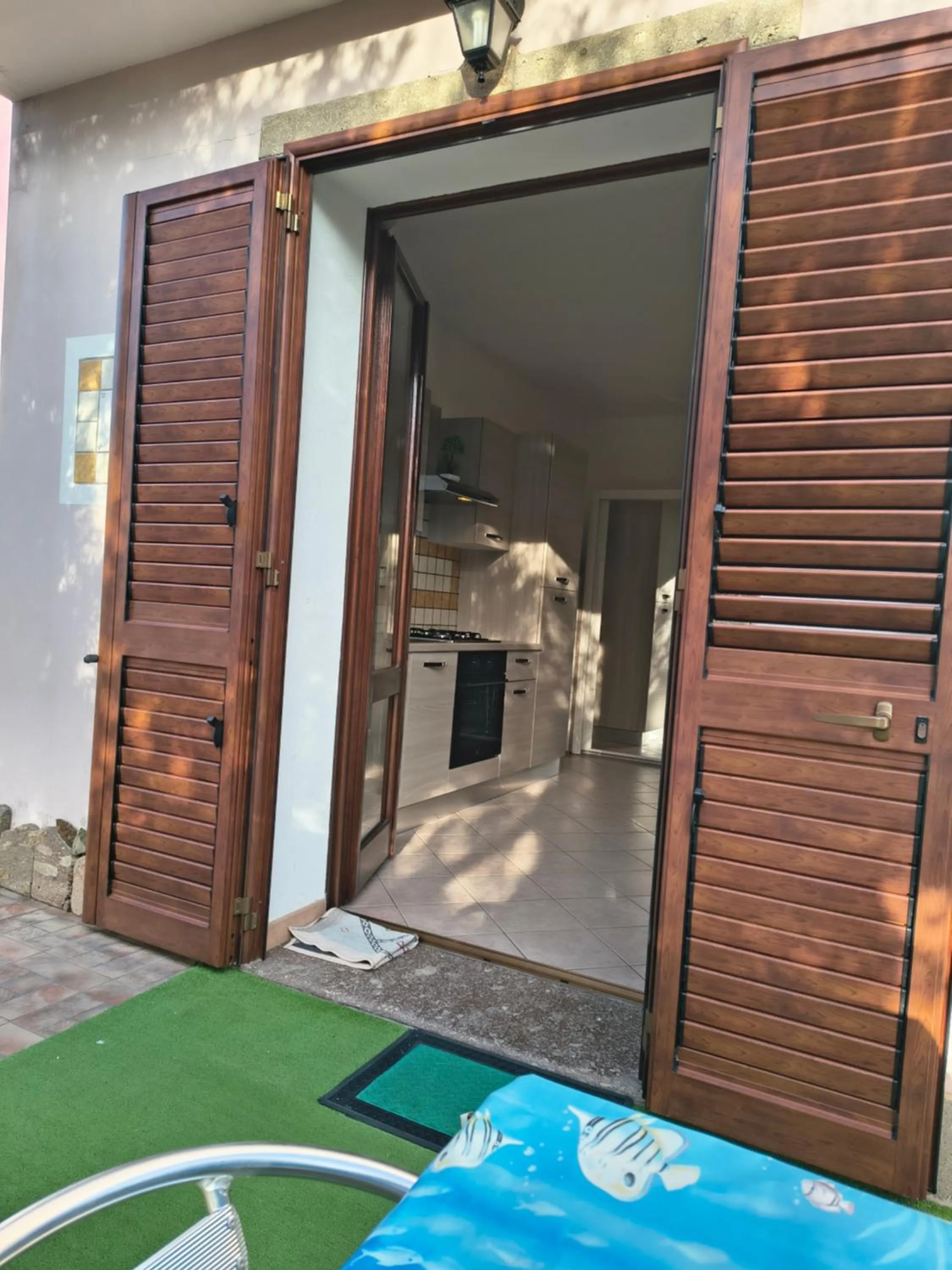 Patio in La Fortezza casa vacanze & appartament