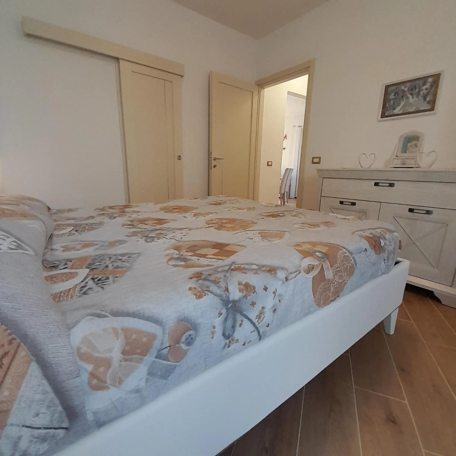 Bedroom, Bed in La Fortezza casa vacanze & appartament