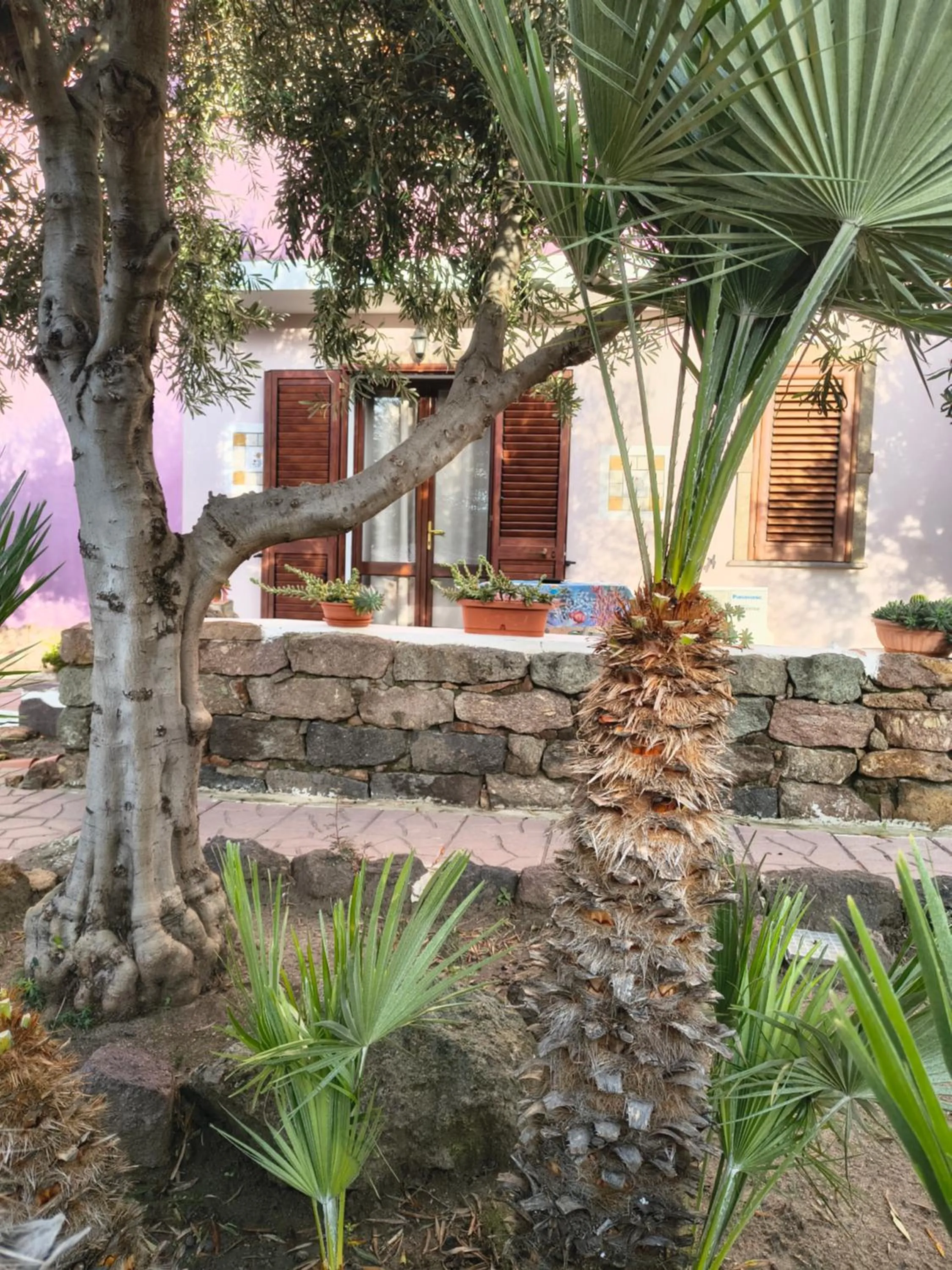 Garden view in La Fortezza casa vacanze & appartament