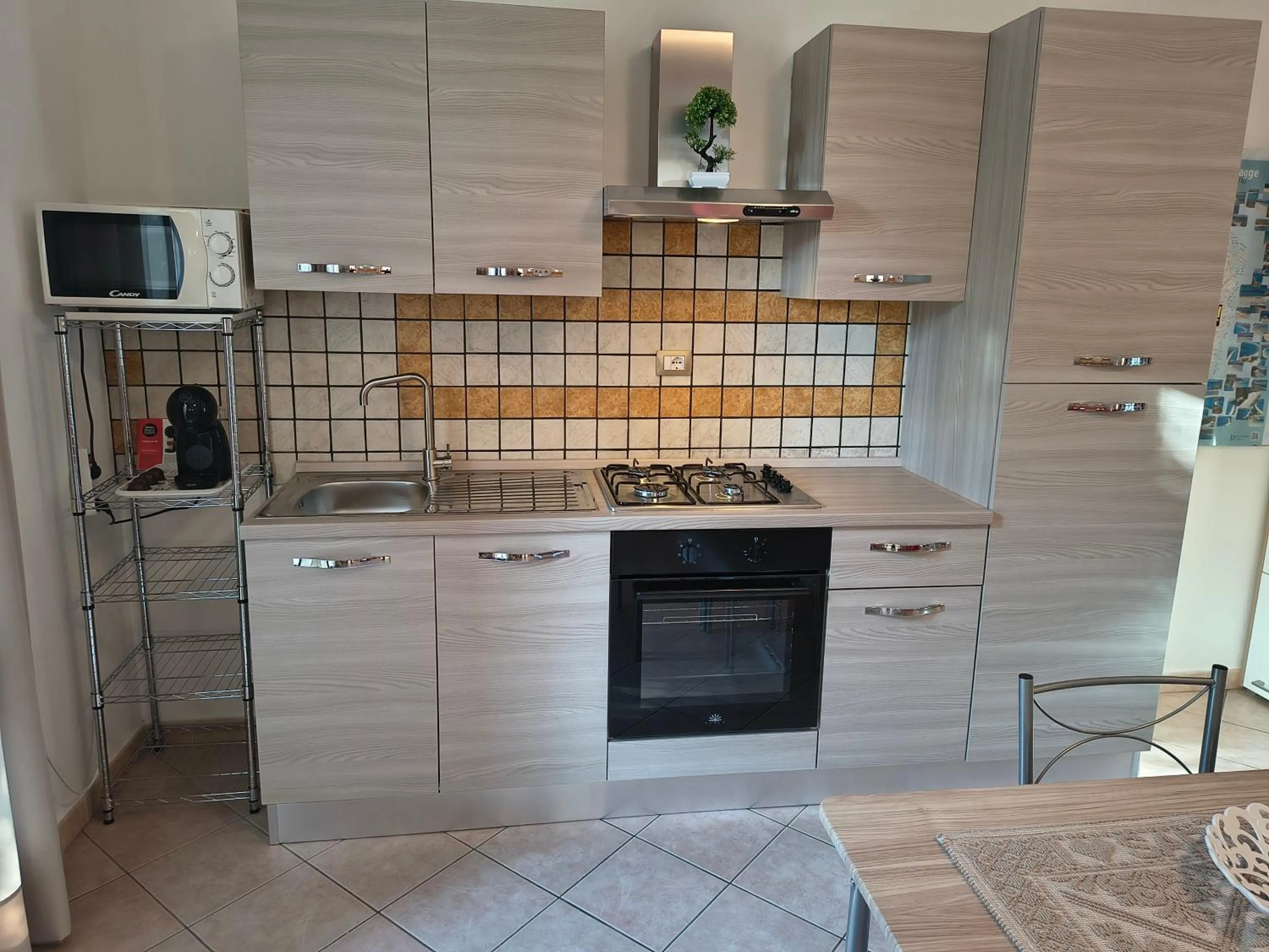 kitchen in La Fortezza casa vacanze & appartament