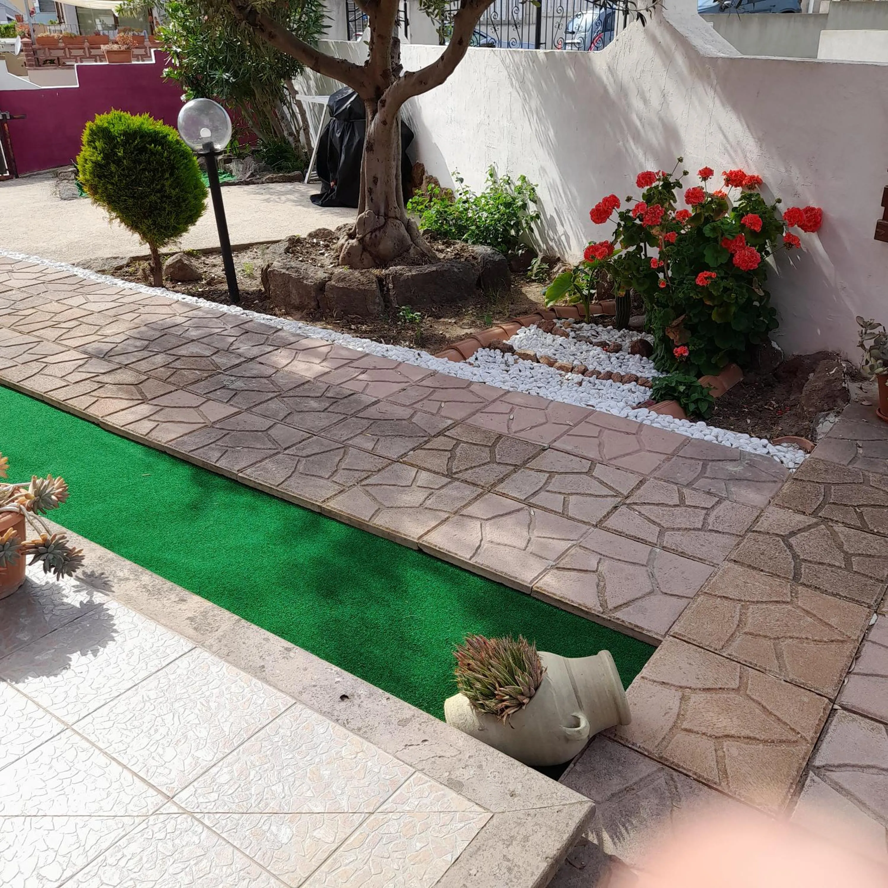 Garden view in La Fortezza casa vacanze & appartament