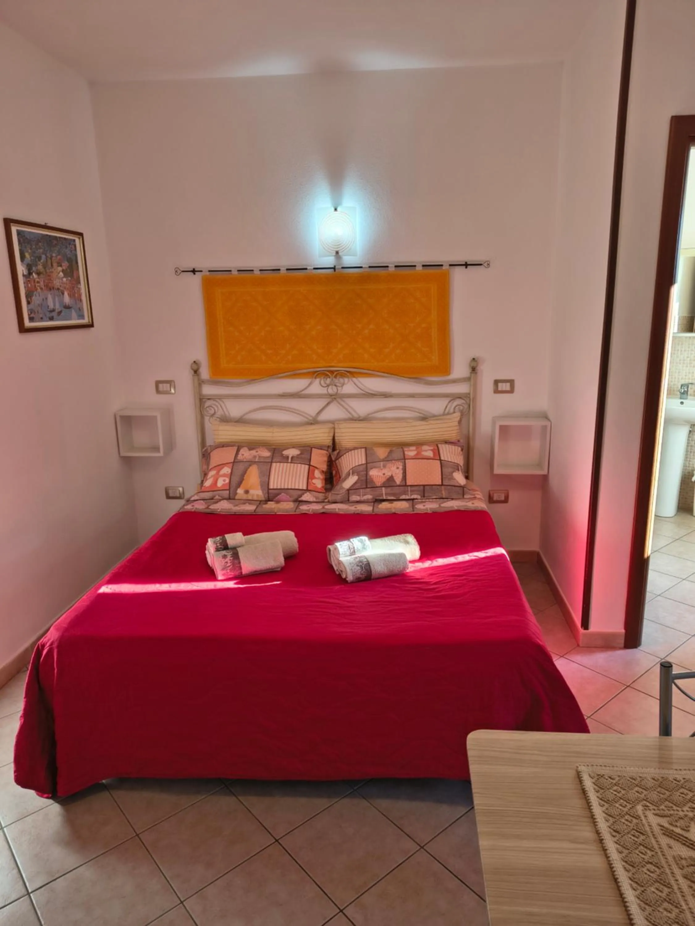 Bed in La Fortezza casa vacanze & appartament