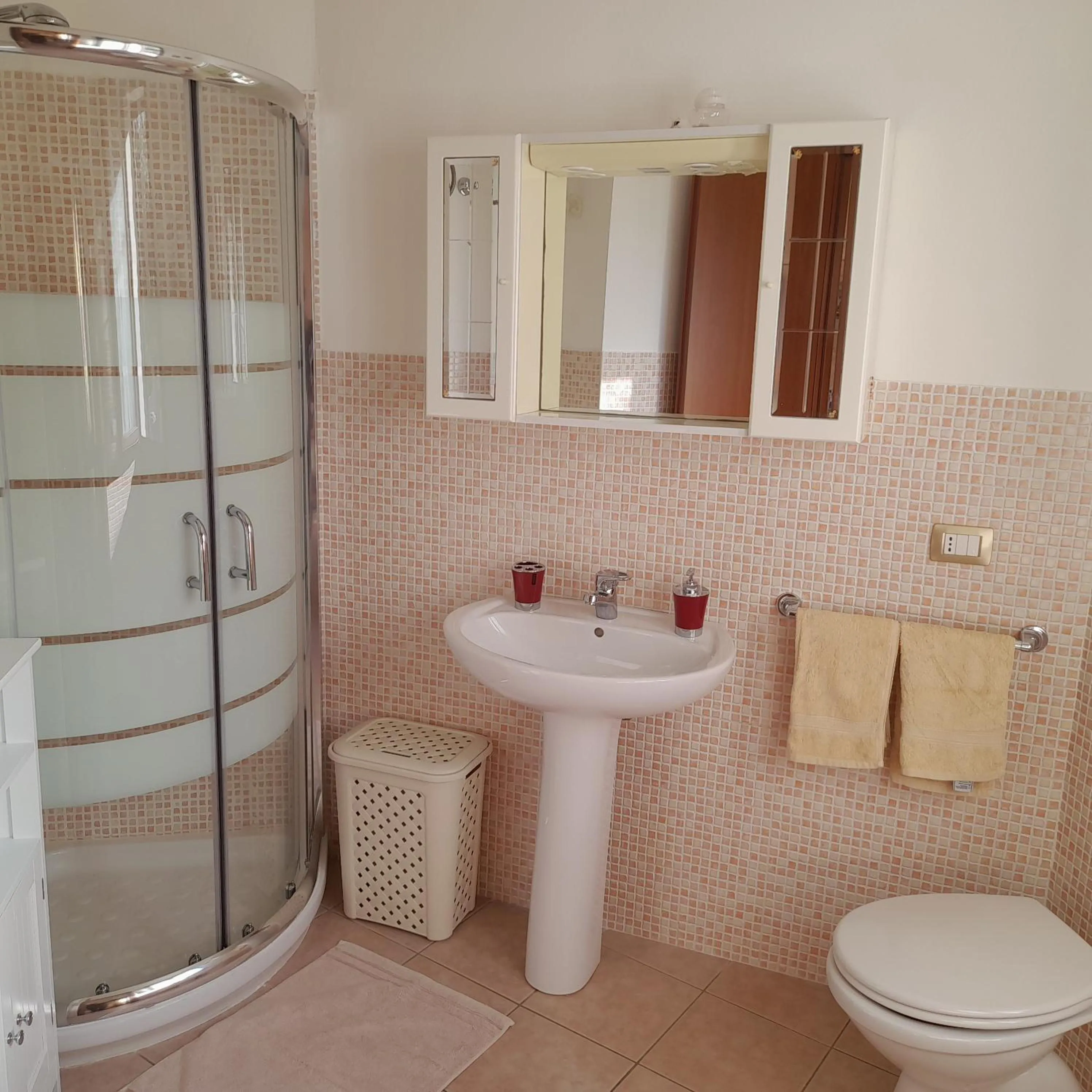 Bathroom in La Fortezza casa vacanze & appartament