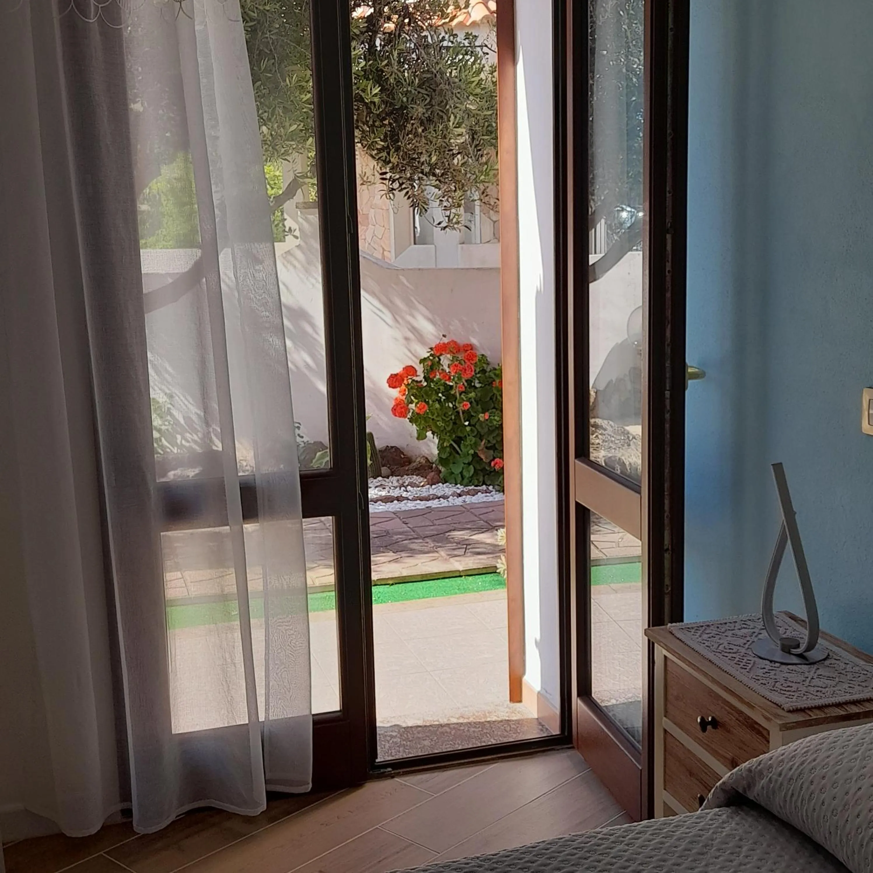 Garden view in La Fortezza casa vacanze & appartament