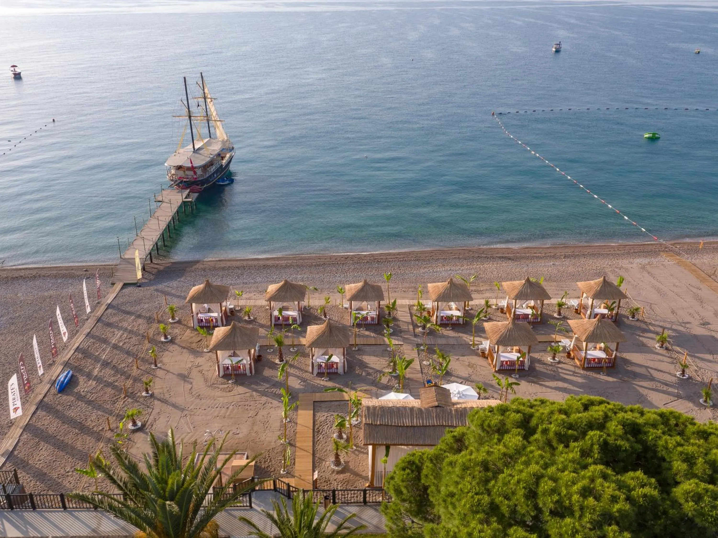 Beach in Pirates Beach Club -Ultra All Inclusive