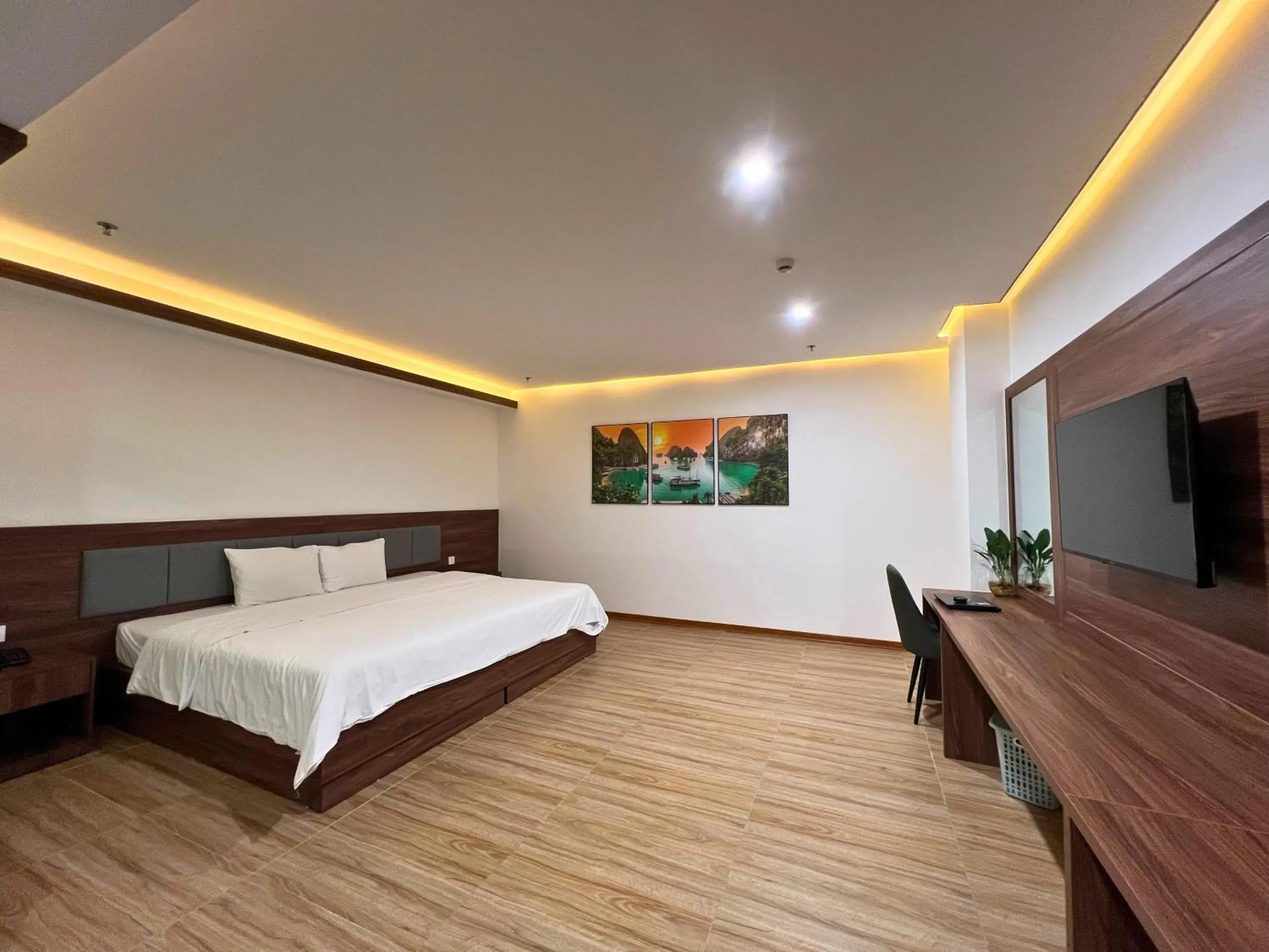 Bed in Khách sạn Phương Anh