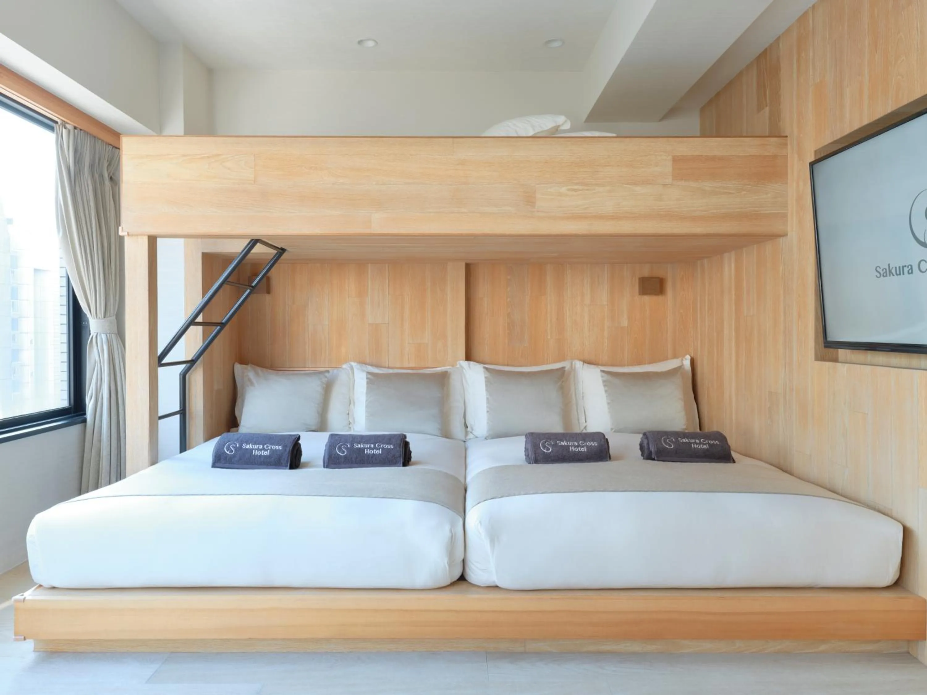 Photo of the whole room, Bed in Sakura Cross Hotel Akihabara