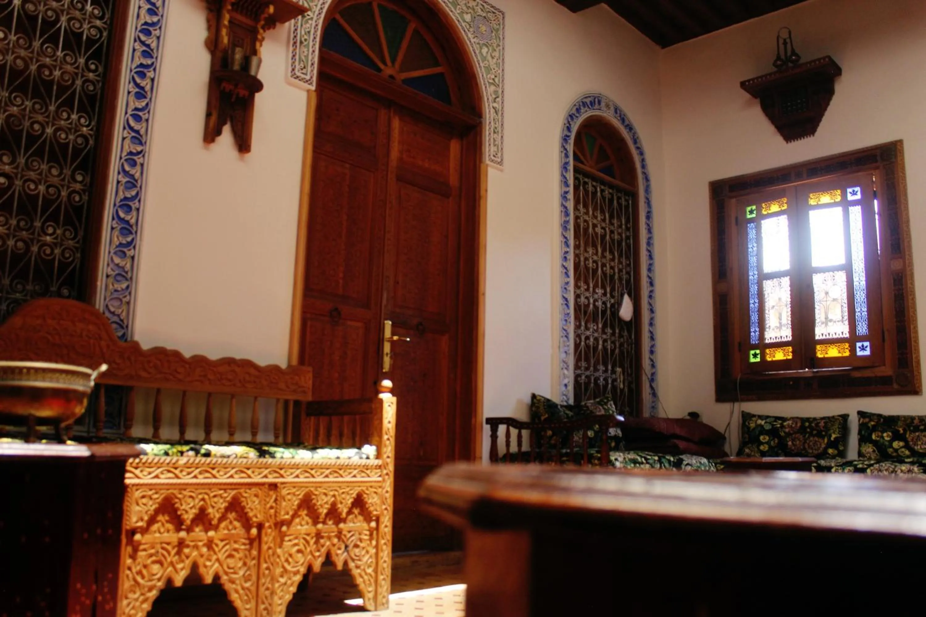 Lobby or reception in Dar Naima