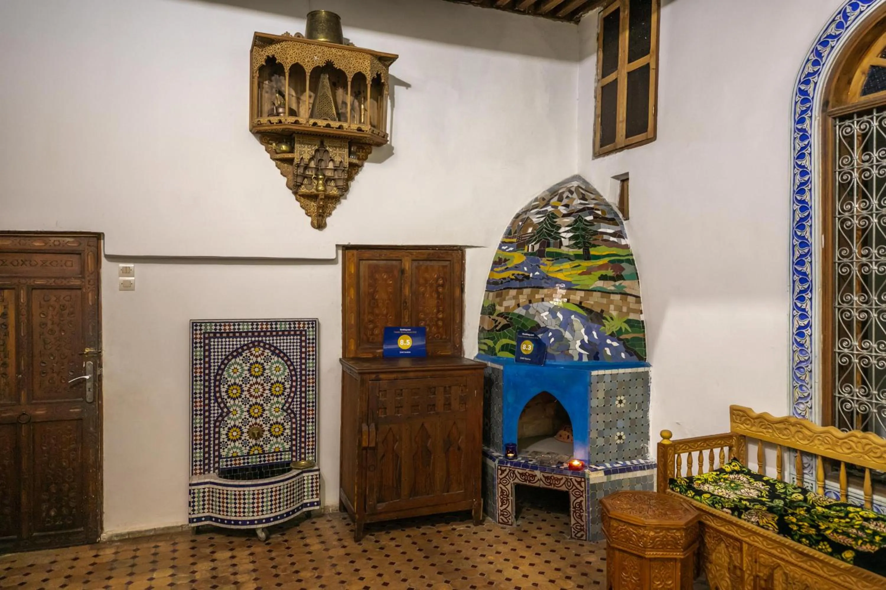 Lobby or reception in Dar Naima