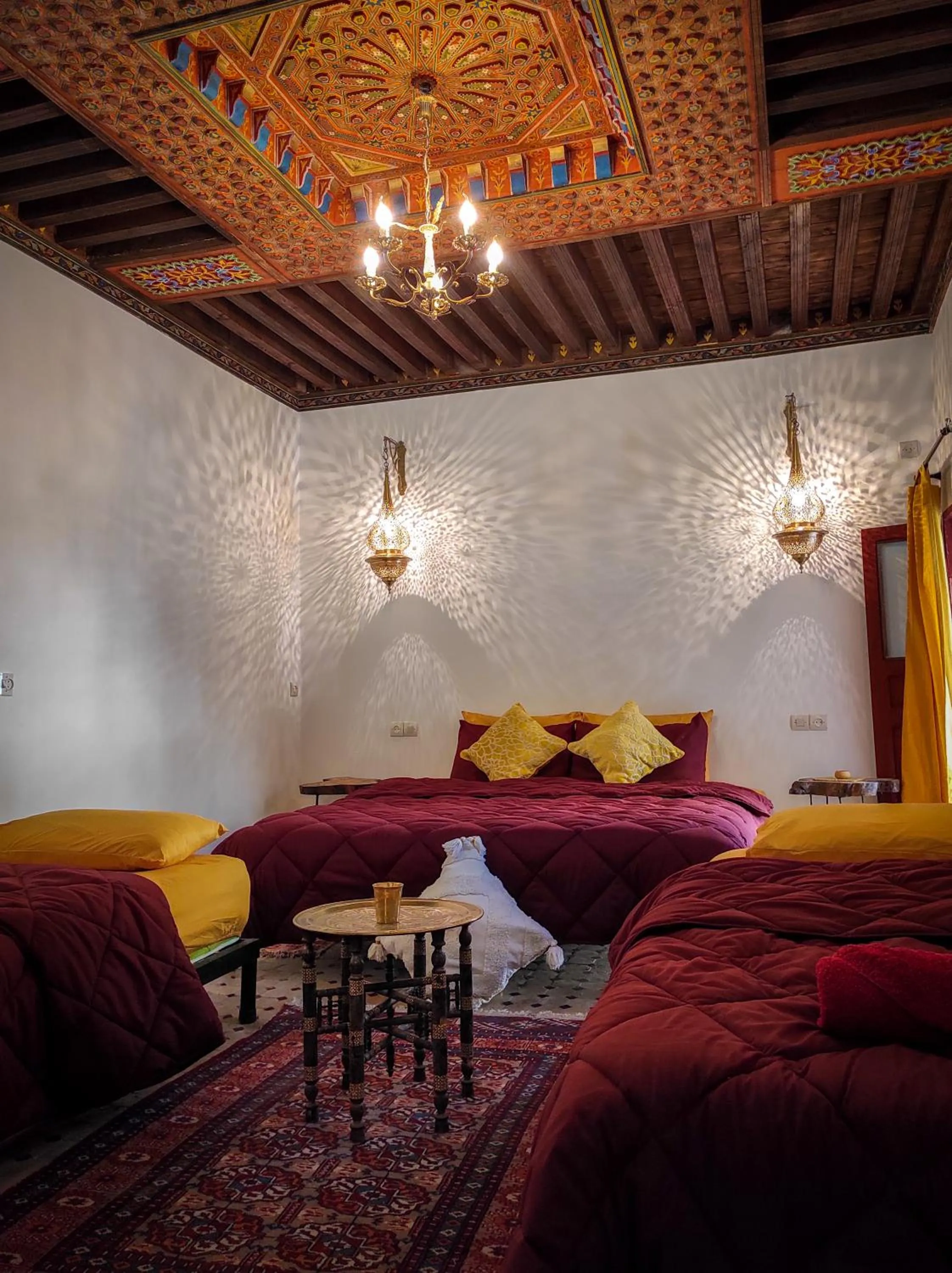 Quadruple Room with Garden View - single occupancy in Dar Naima