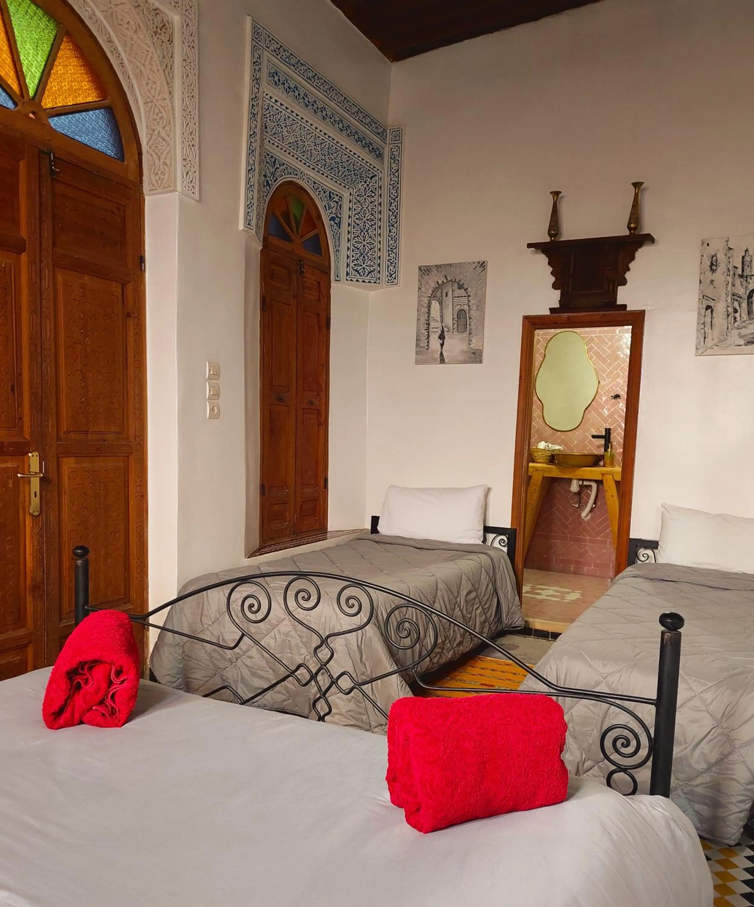 Bed in Dar Naima