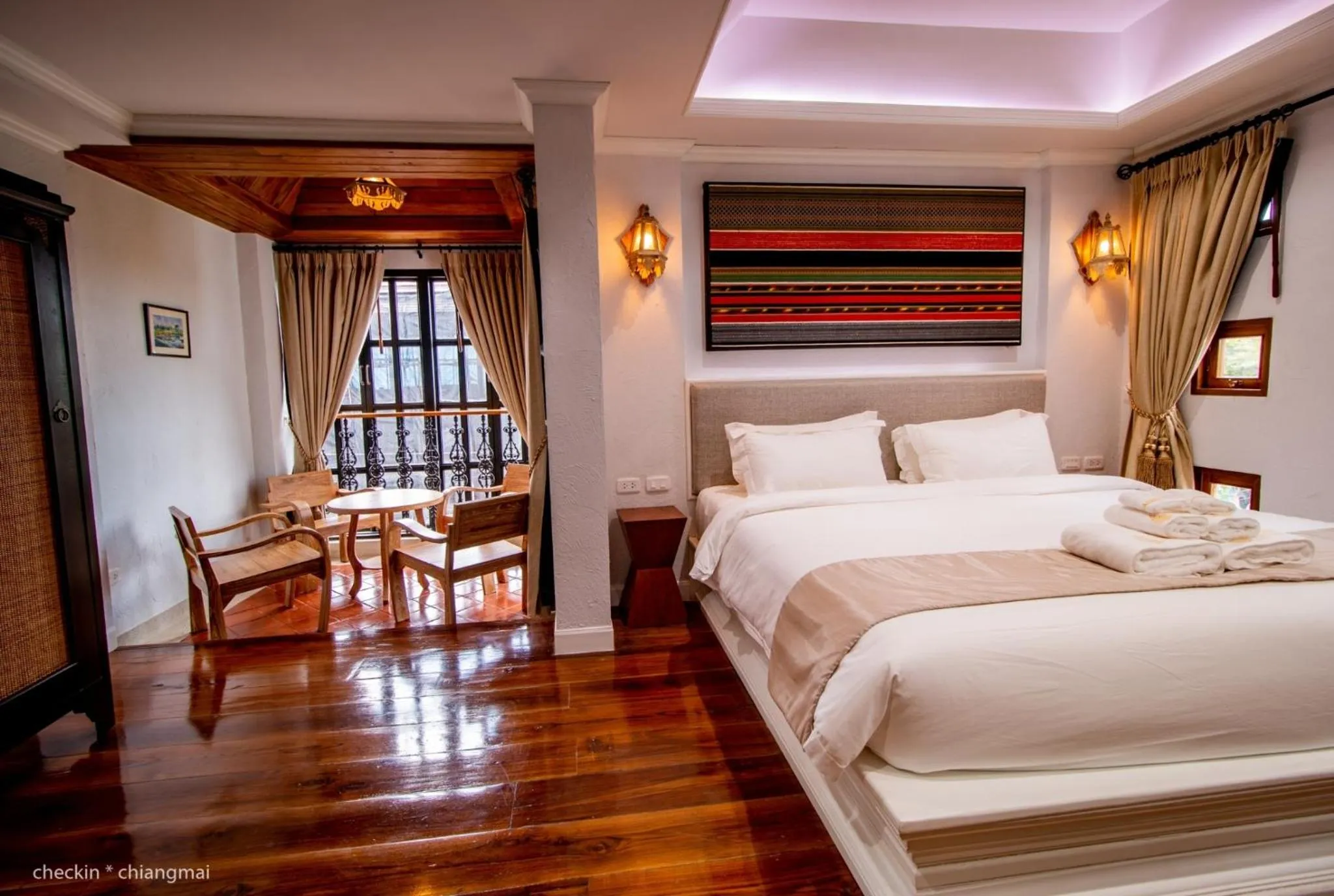 Bedroom, Bed in Lanna Oriental Hotel