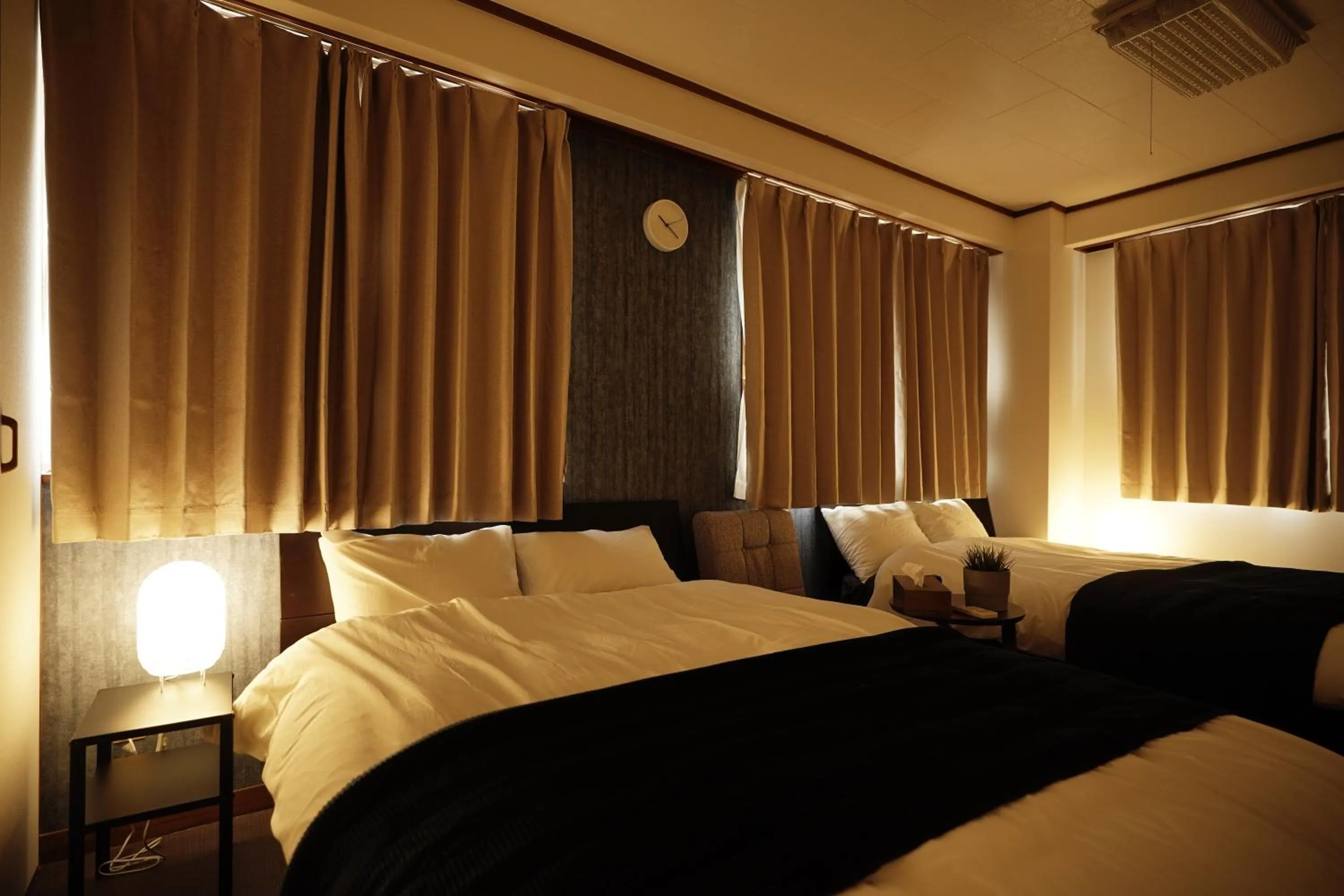 Bedroom, Bed in Naha Southerlies Condominium Kumoji