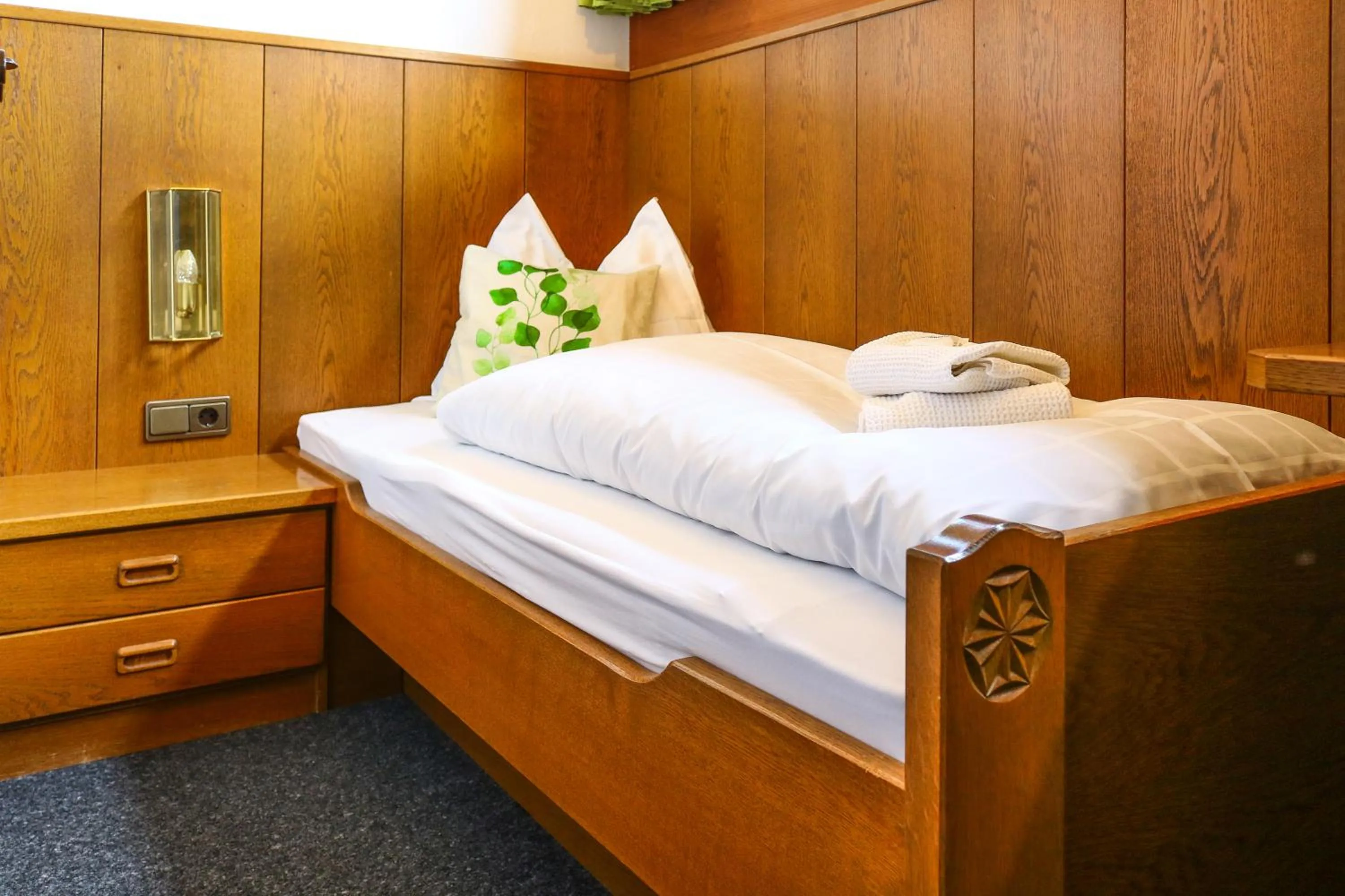 Bed in Guesthouse Pension Grafenstein