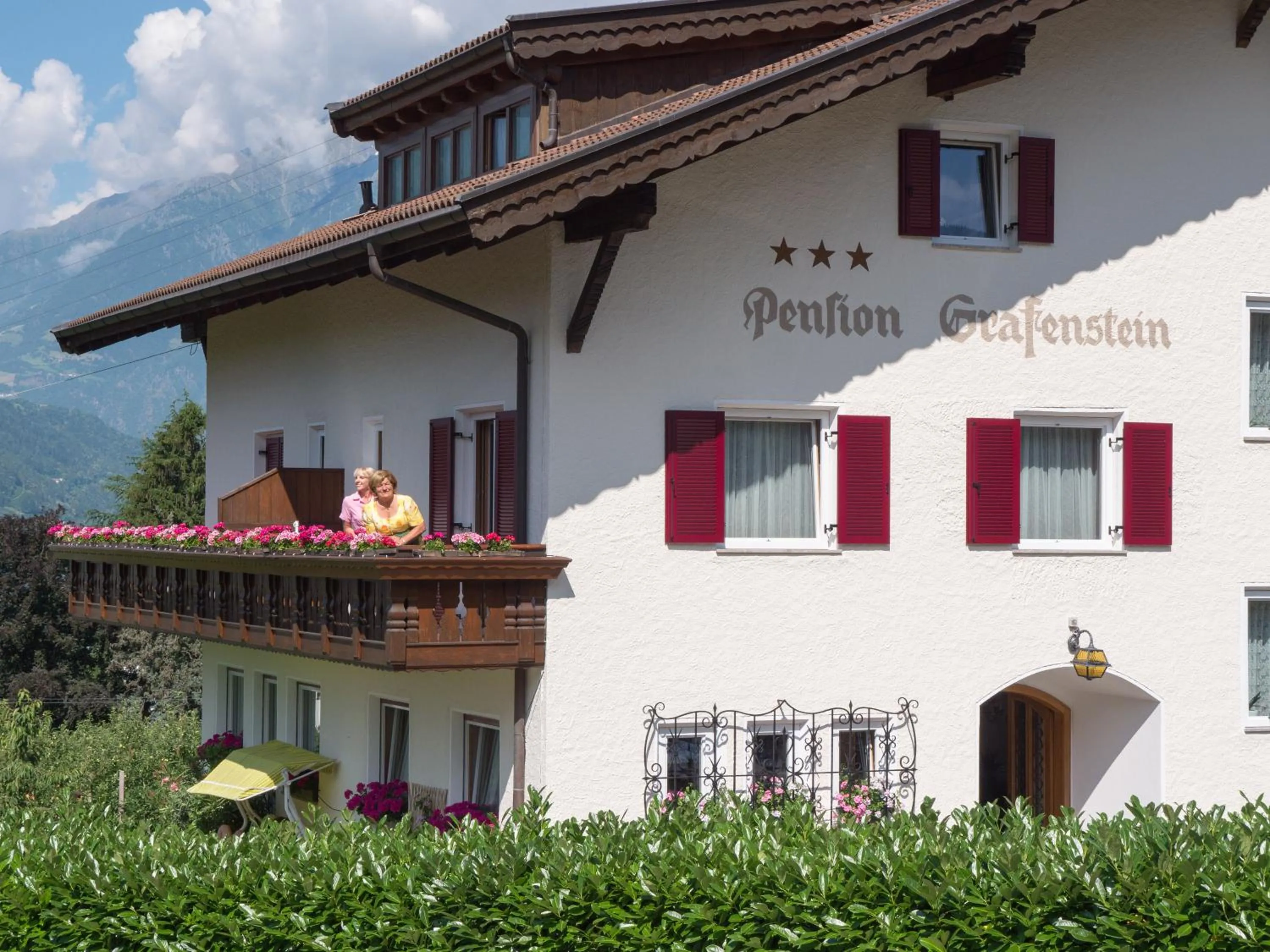 Property building in Guesthouse Pension Grafenstein