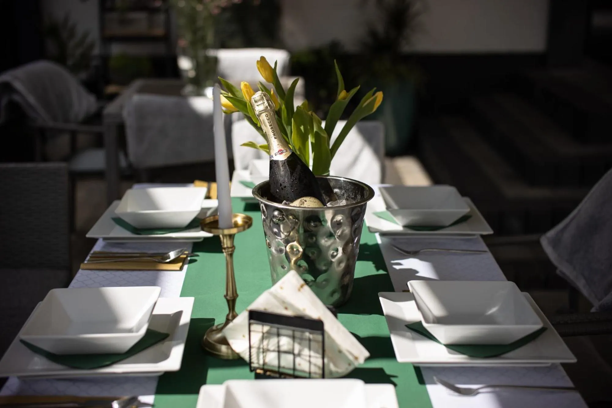 Patio in Hotel Chrobrego9