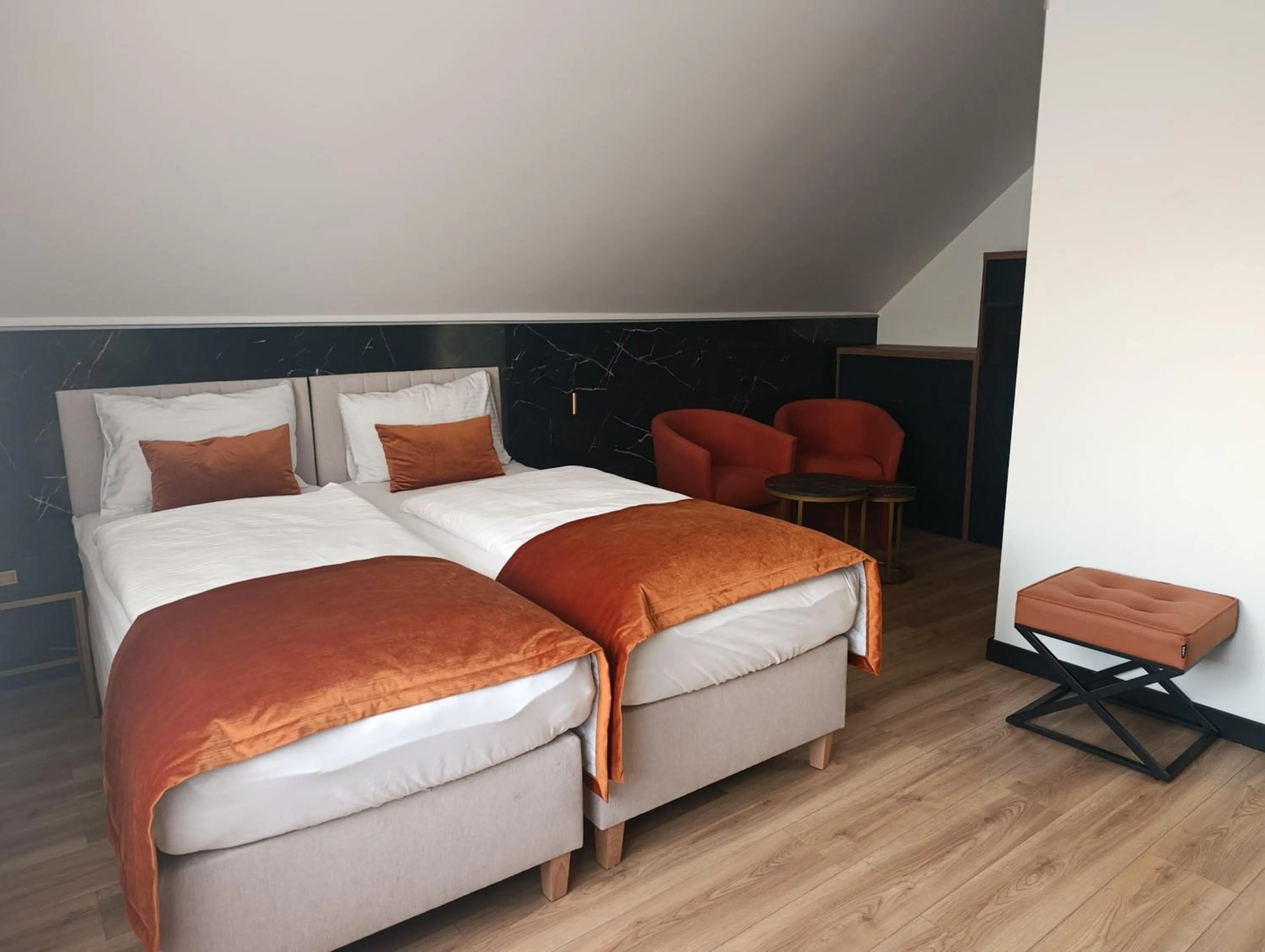 Bed in Hotel Chrobrego9