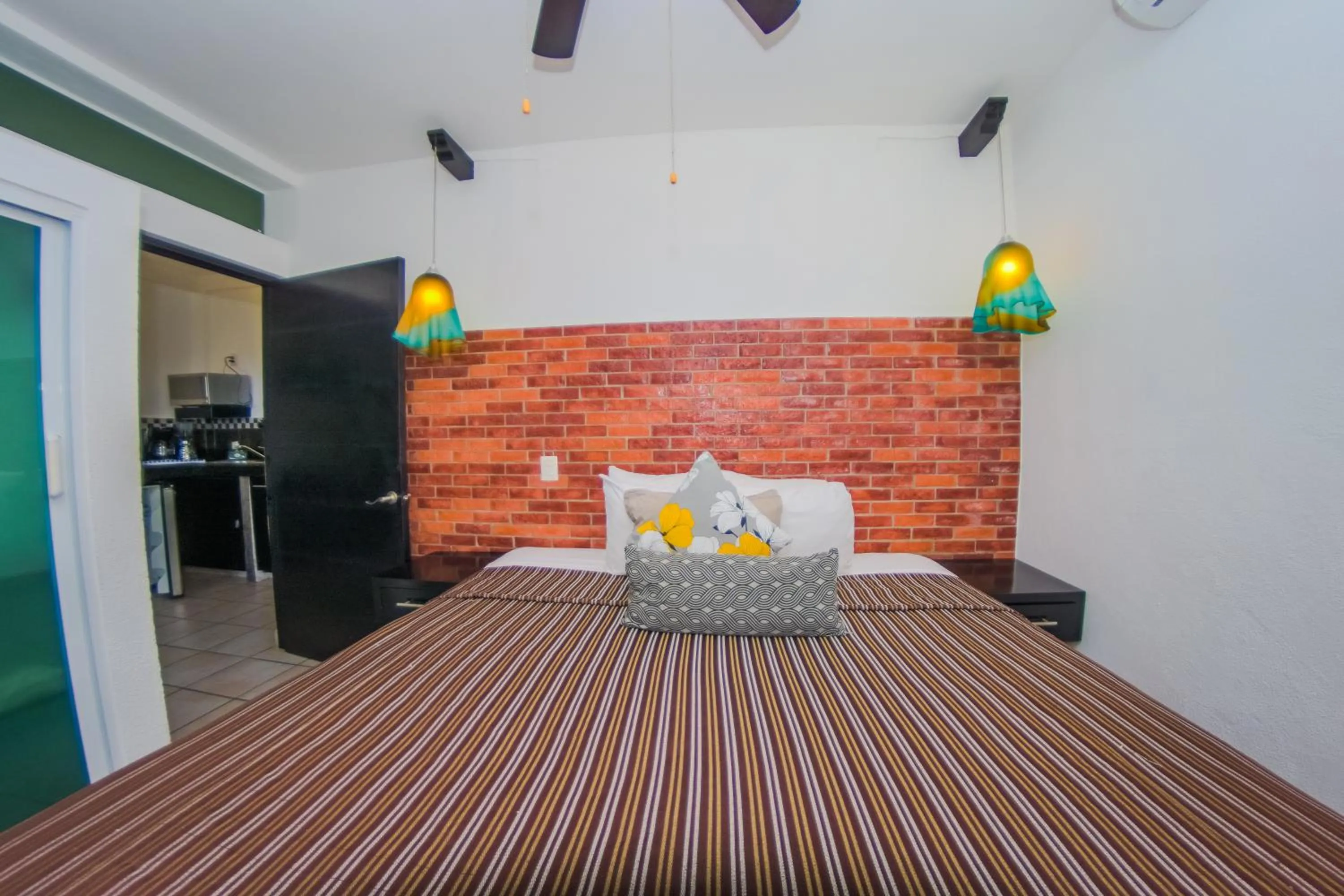 Bed in Hotel Suites Nadia Puerto Vallarta