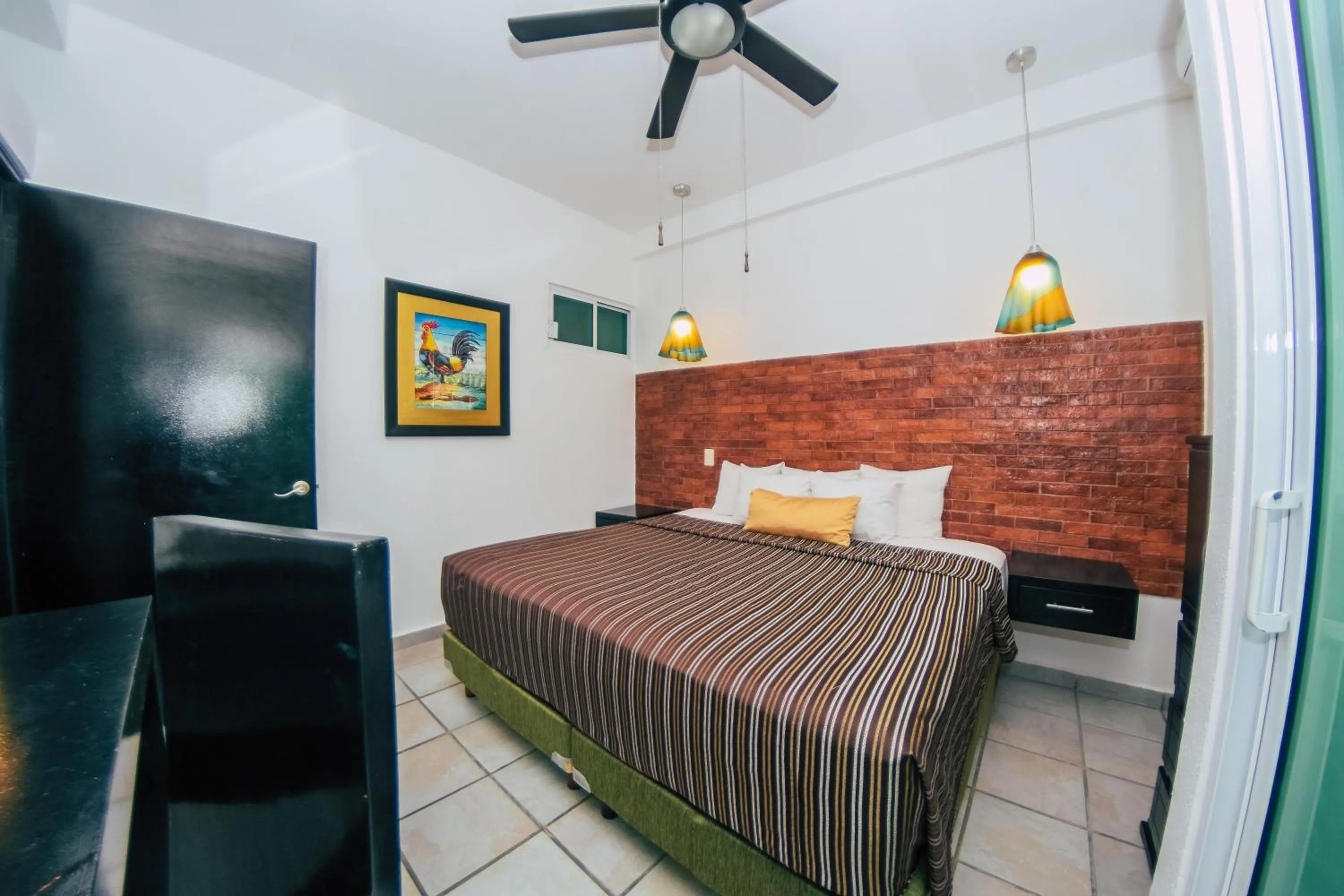 Bed in Hotel Suites Nadia Puerto Vallarta