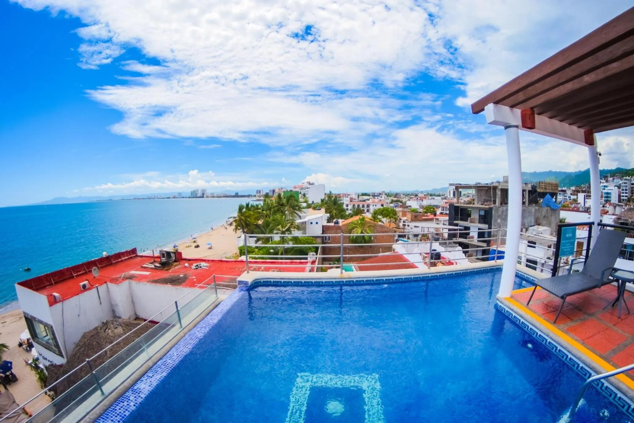 Swimming pool in Hotel Suites Nadia Puerto Vallarta