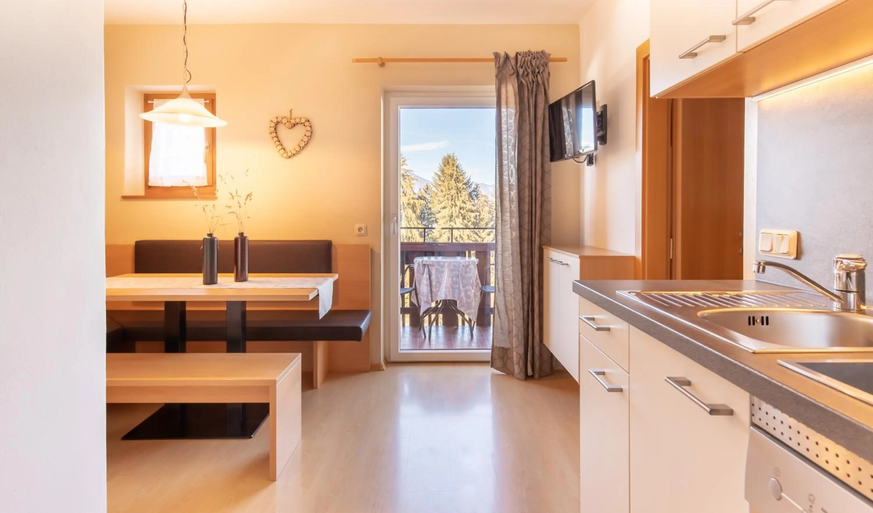 Kitchen or kitchenette in Residence Alpenrose